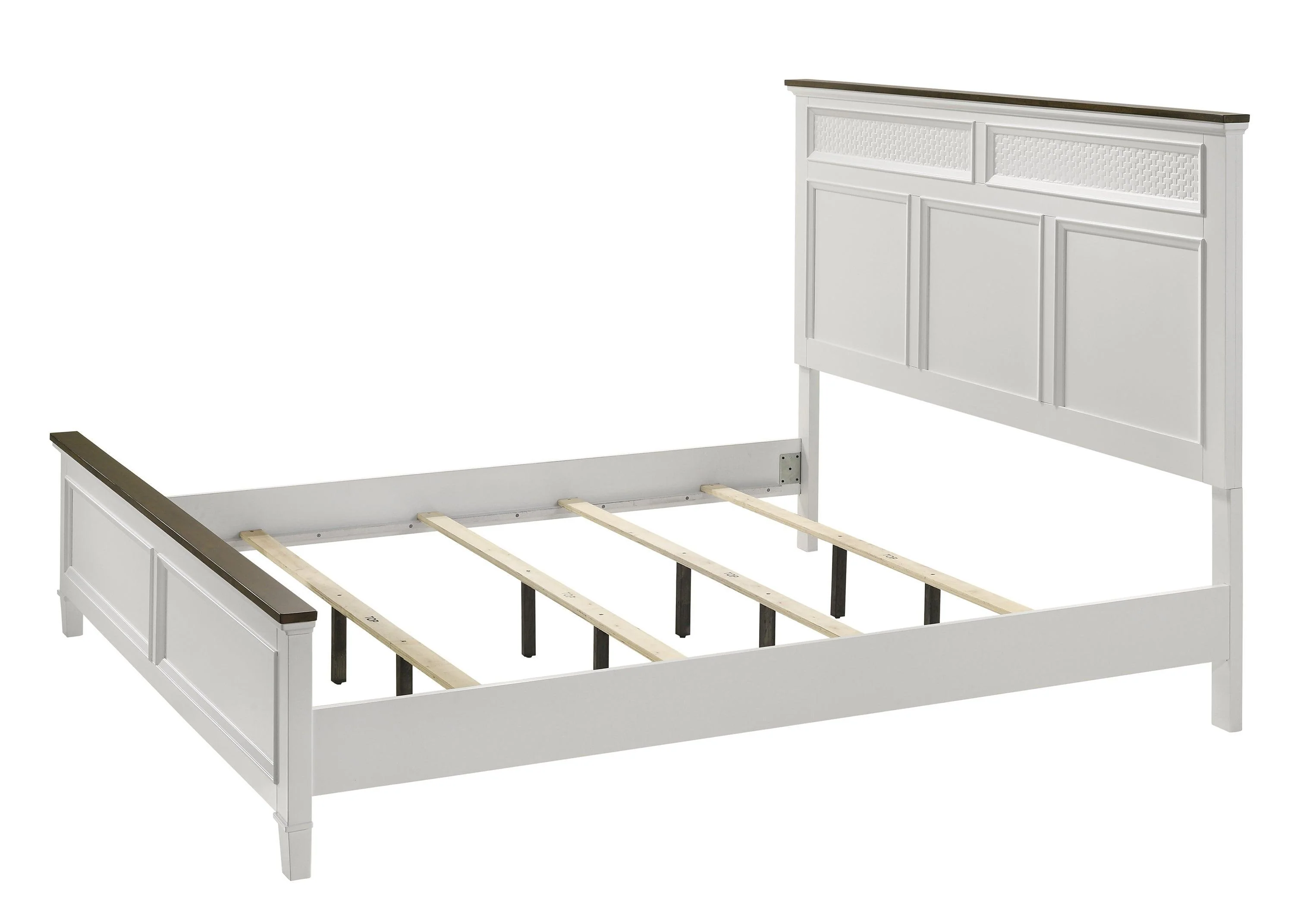 Everdeen White Queen Bed - Image 3