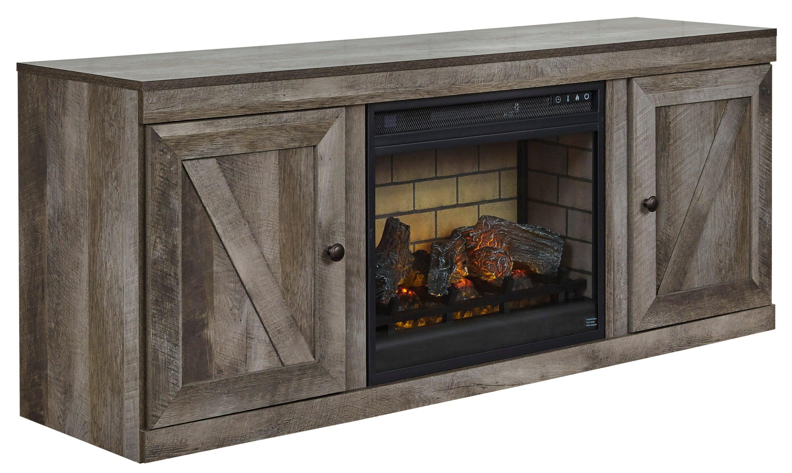 Ew0440-268 TV Stand W fireplace 60"L - Image 2