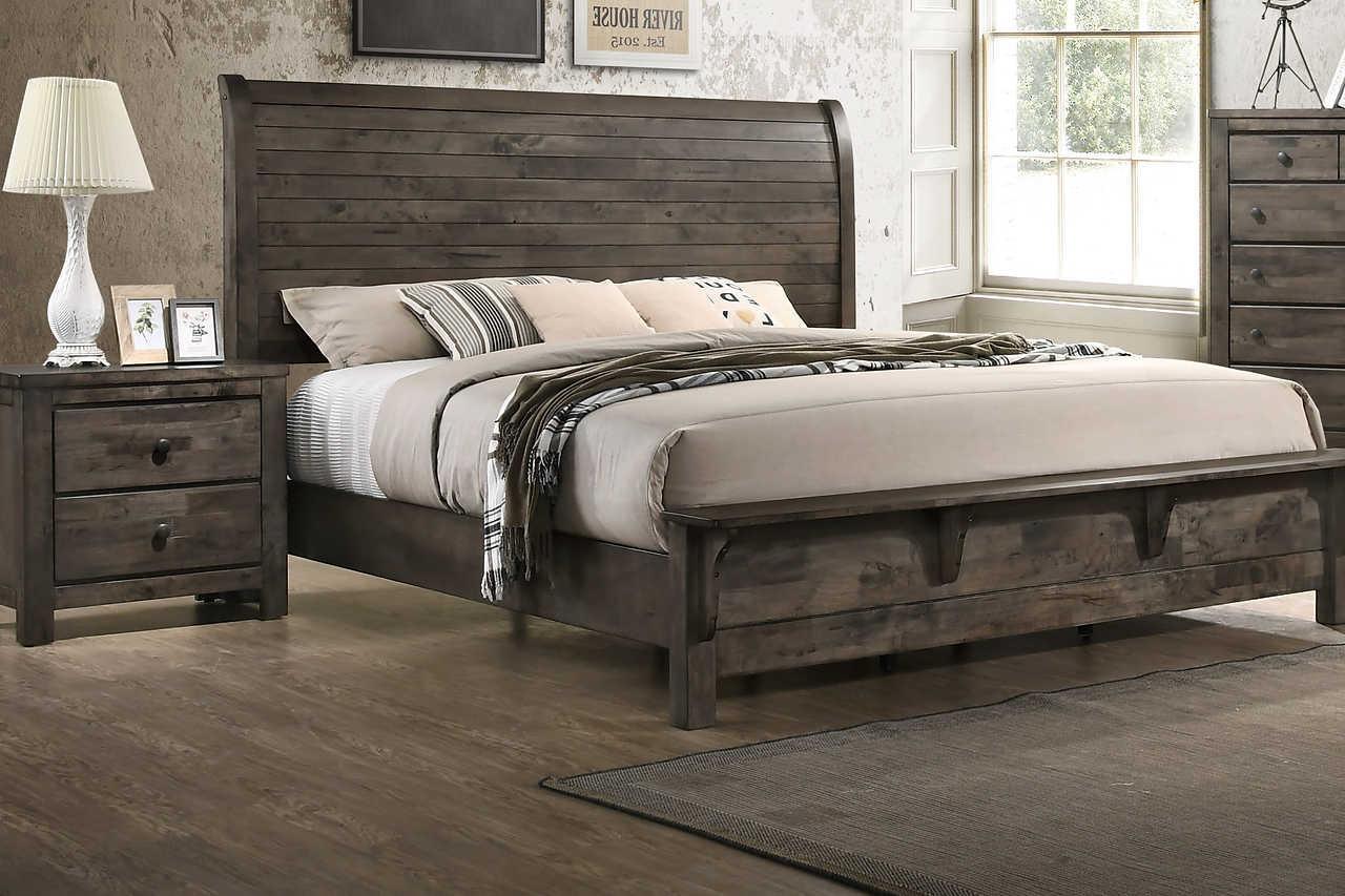 Farmhouse Dark Gray Nightstand - Image 3