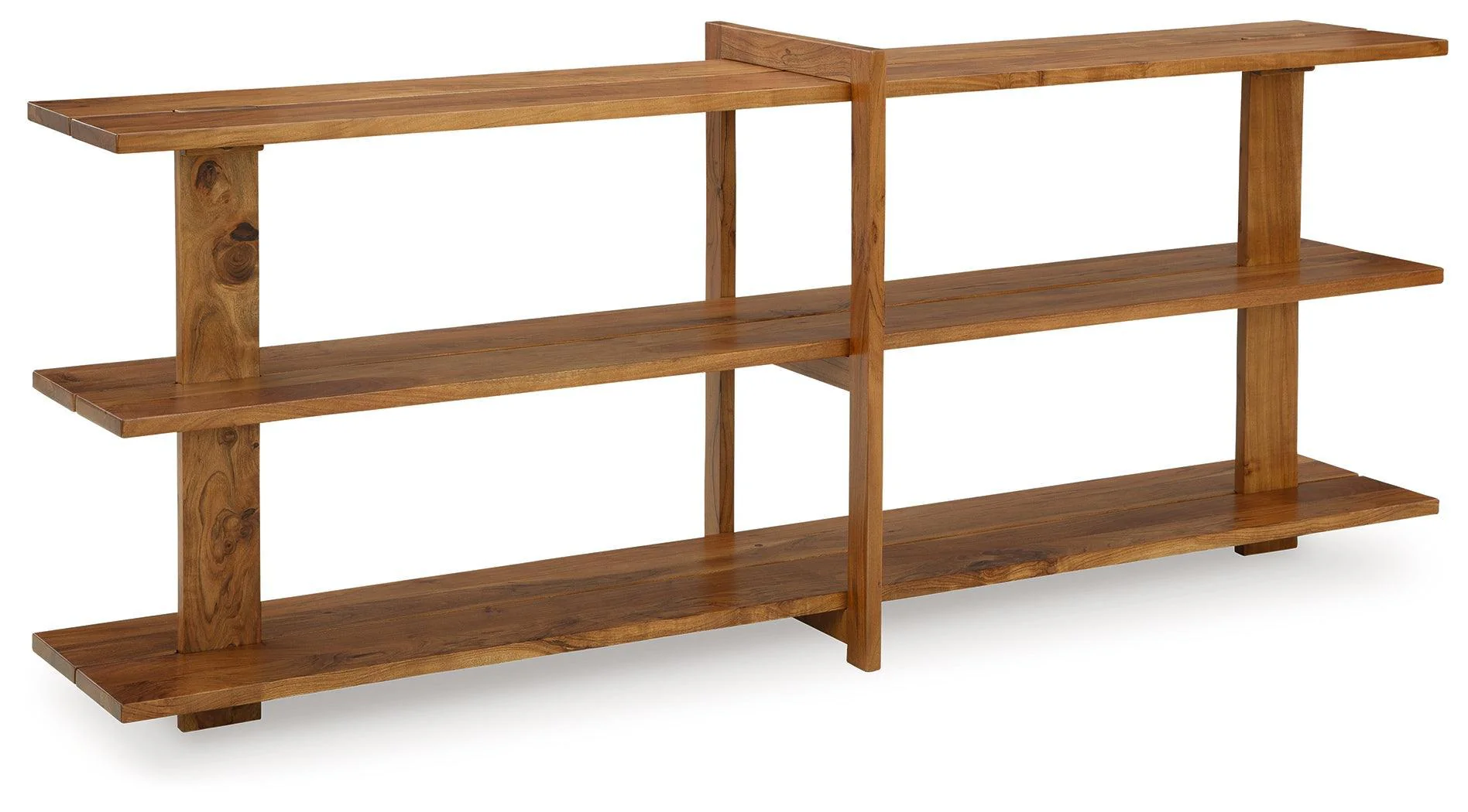 Fayemour Brown Console Sofa Table - Image 2