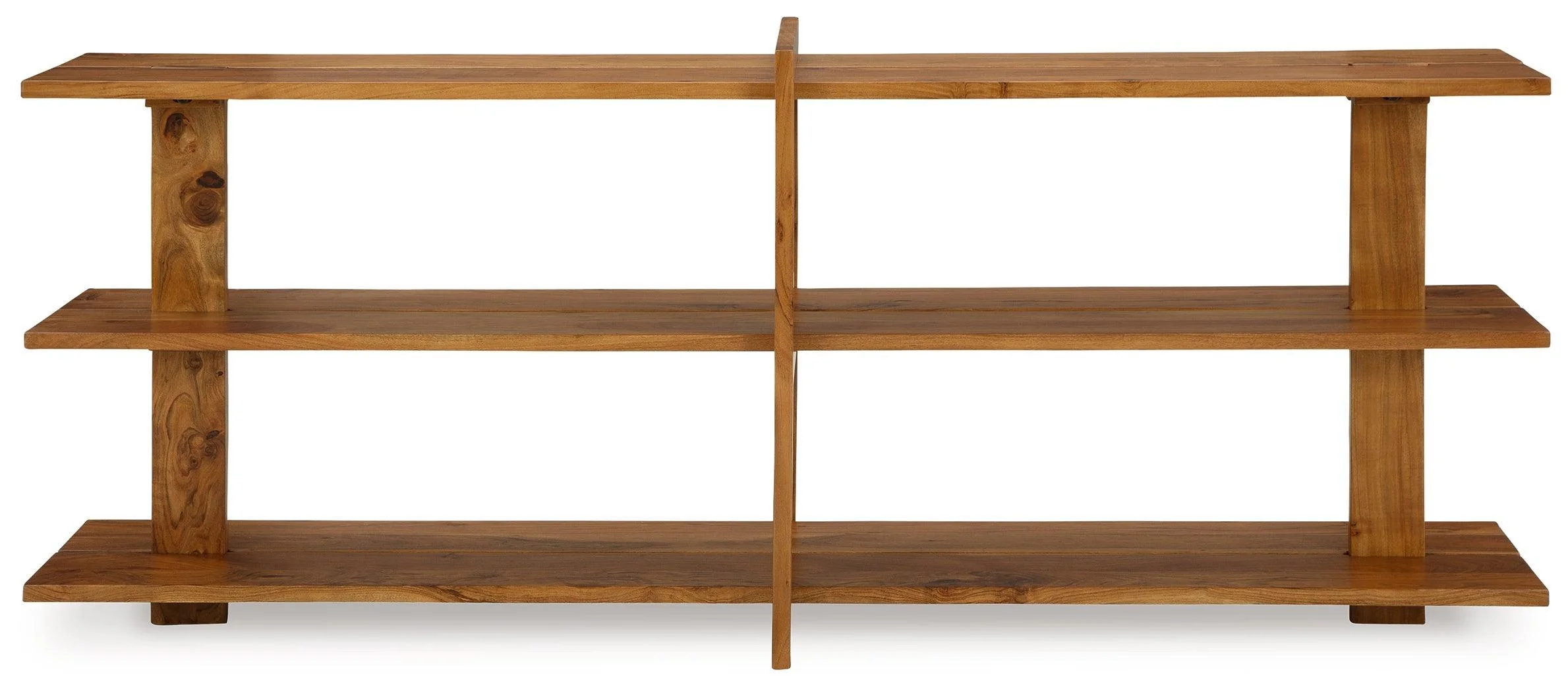 Fayemour Brown Console Sofa Table - Image 3