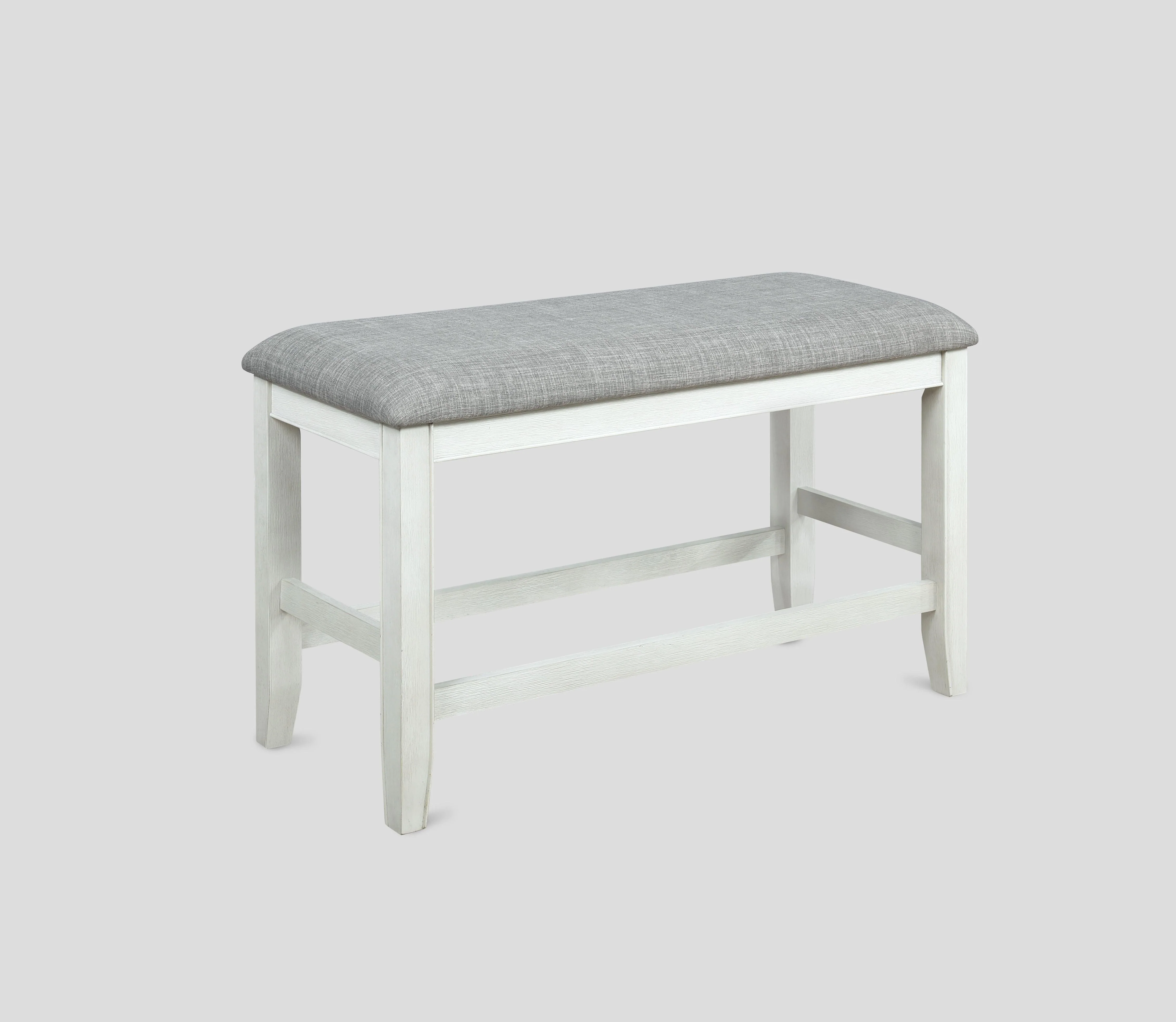 Fulton Chalk White Square Counter Height Set - Image 3