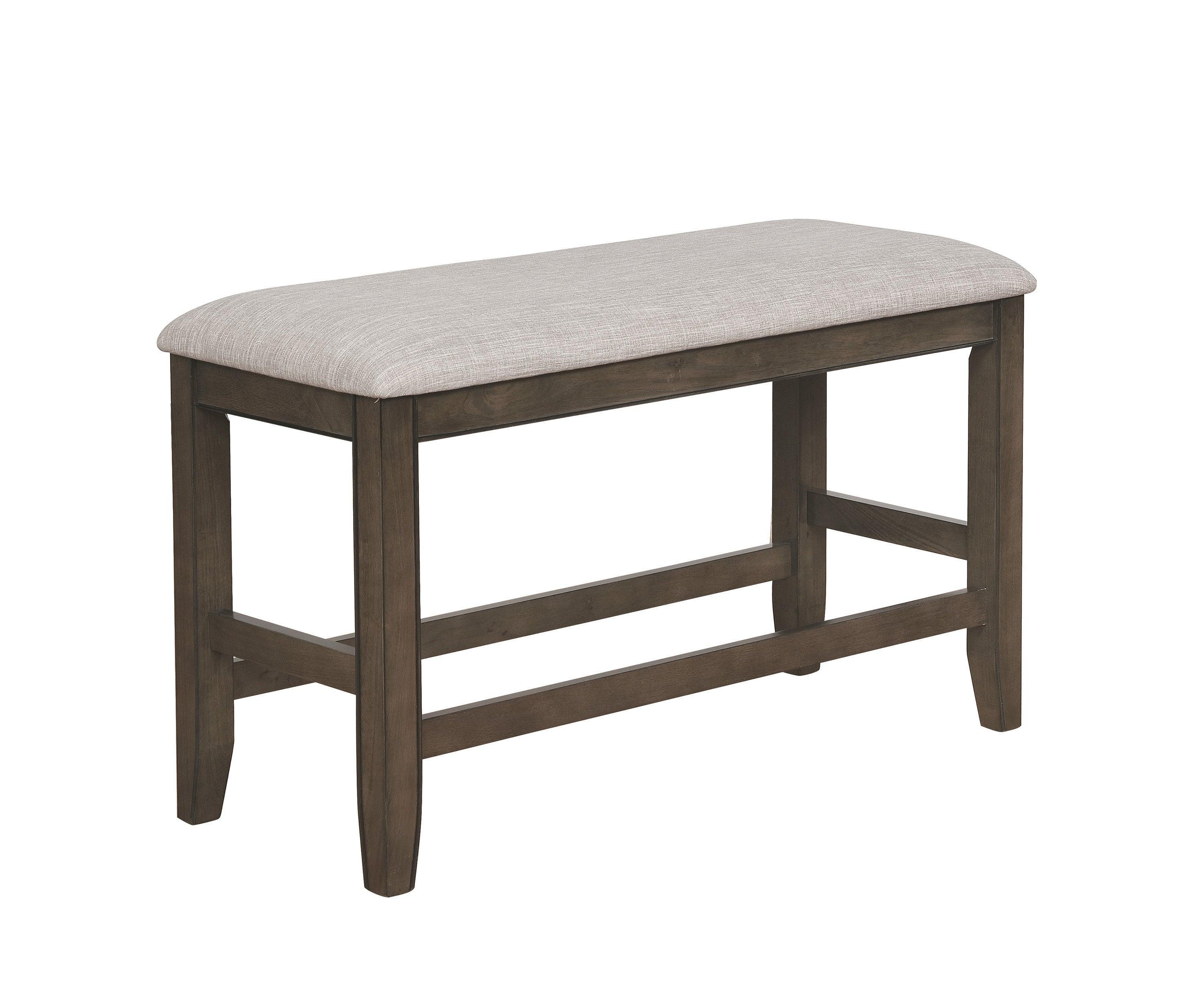 Fulton Gray Square Counter Height Set - Image 3