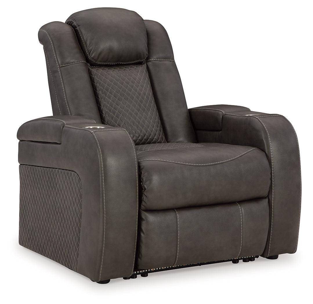 Fyne-dyme Shadow Faux Leather Power Recliner - Image 2