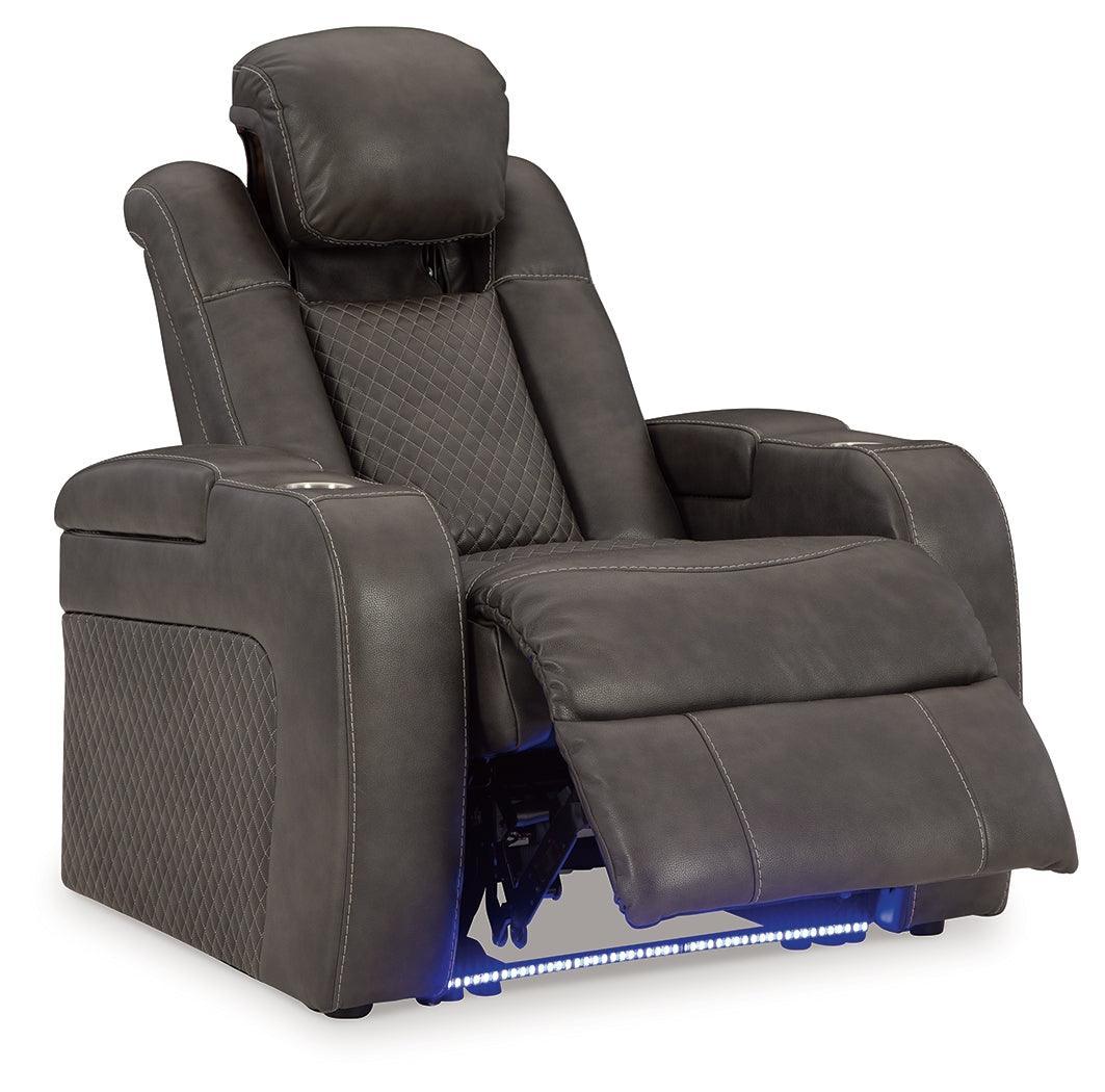 Fyne-dyme Shadow Faux Leather Power Recliner - Image 3