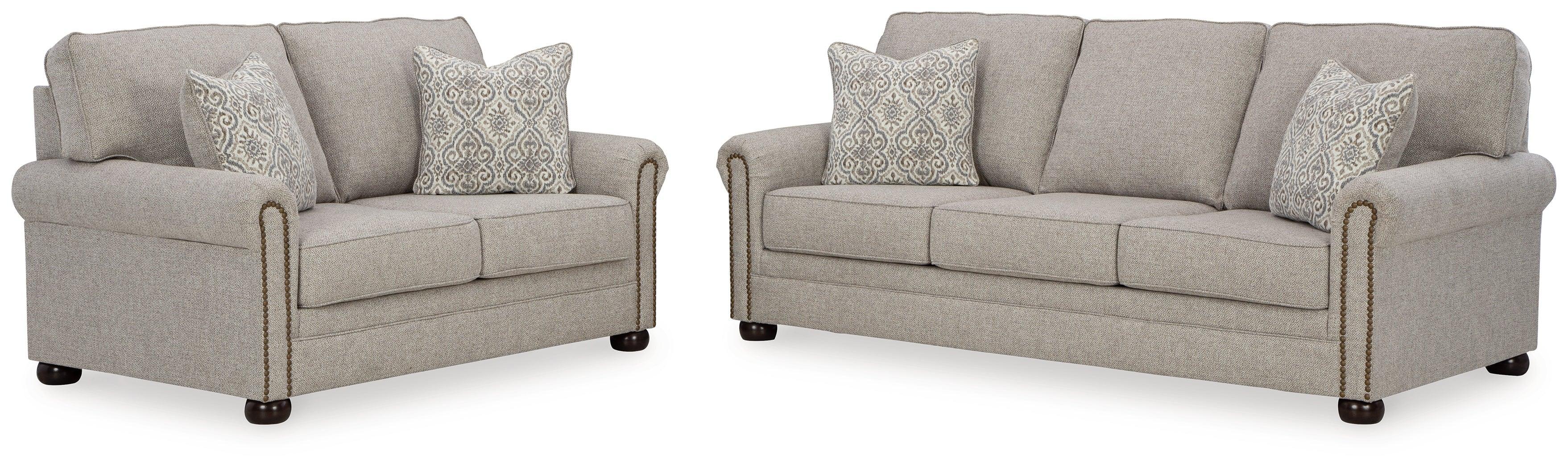 Gaelon Dune Sofa And Loveseat - Image 3