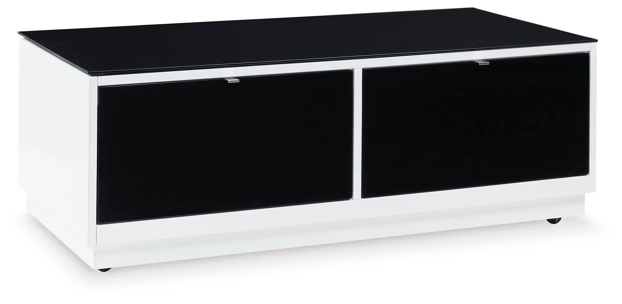 Gardoni White Black Coffee Table - Image 2