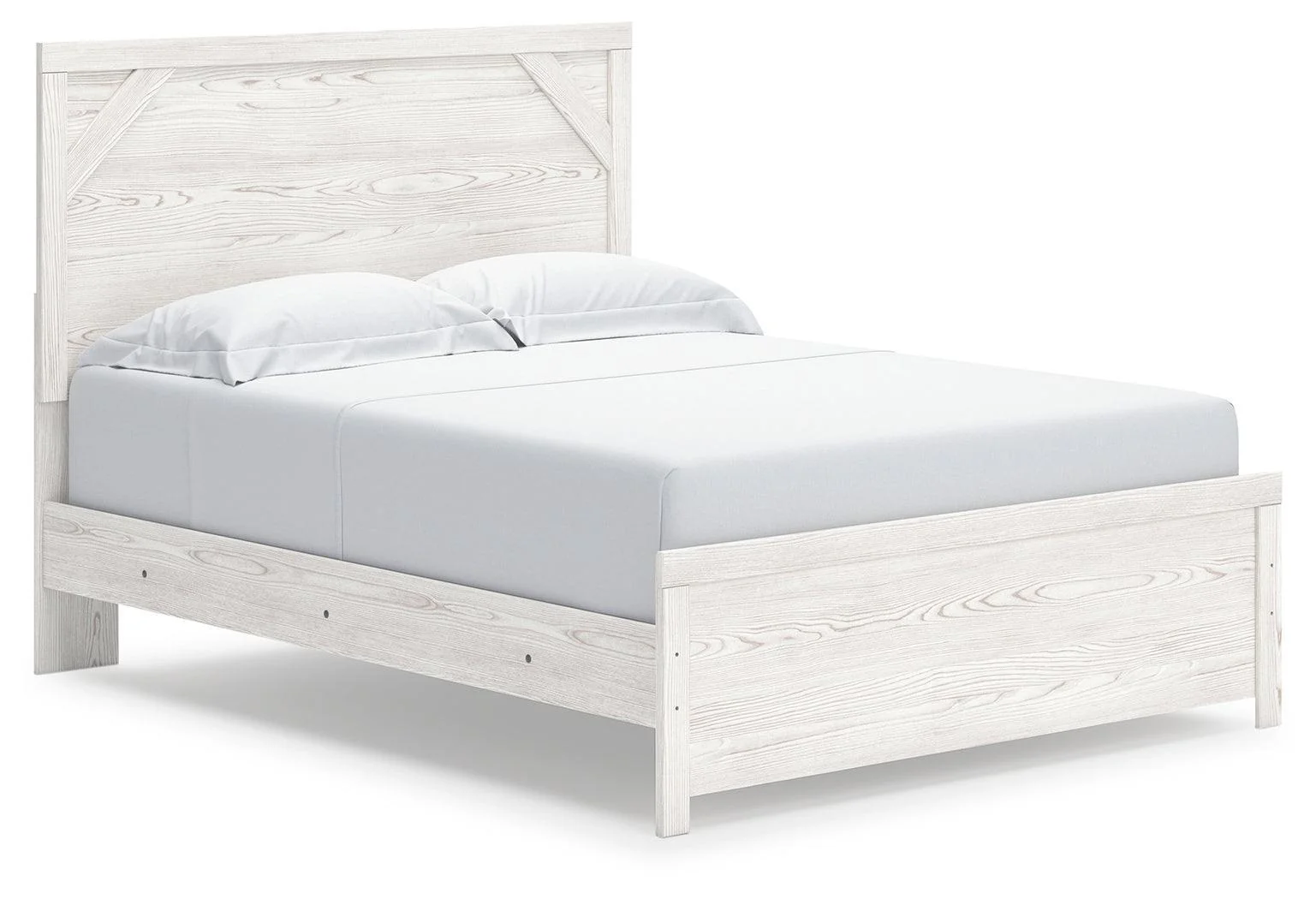 Gerridan White Gray Panel Bedroom Set - Image 3
