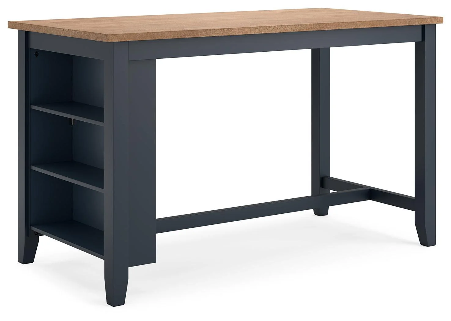 Gesthaven Natural Blue Counter Height Dining Table - Image 2