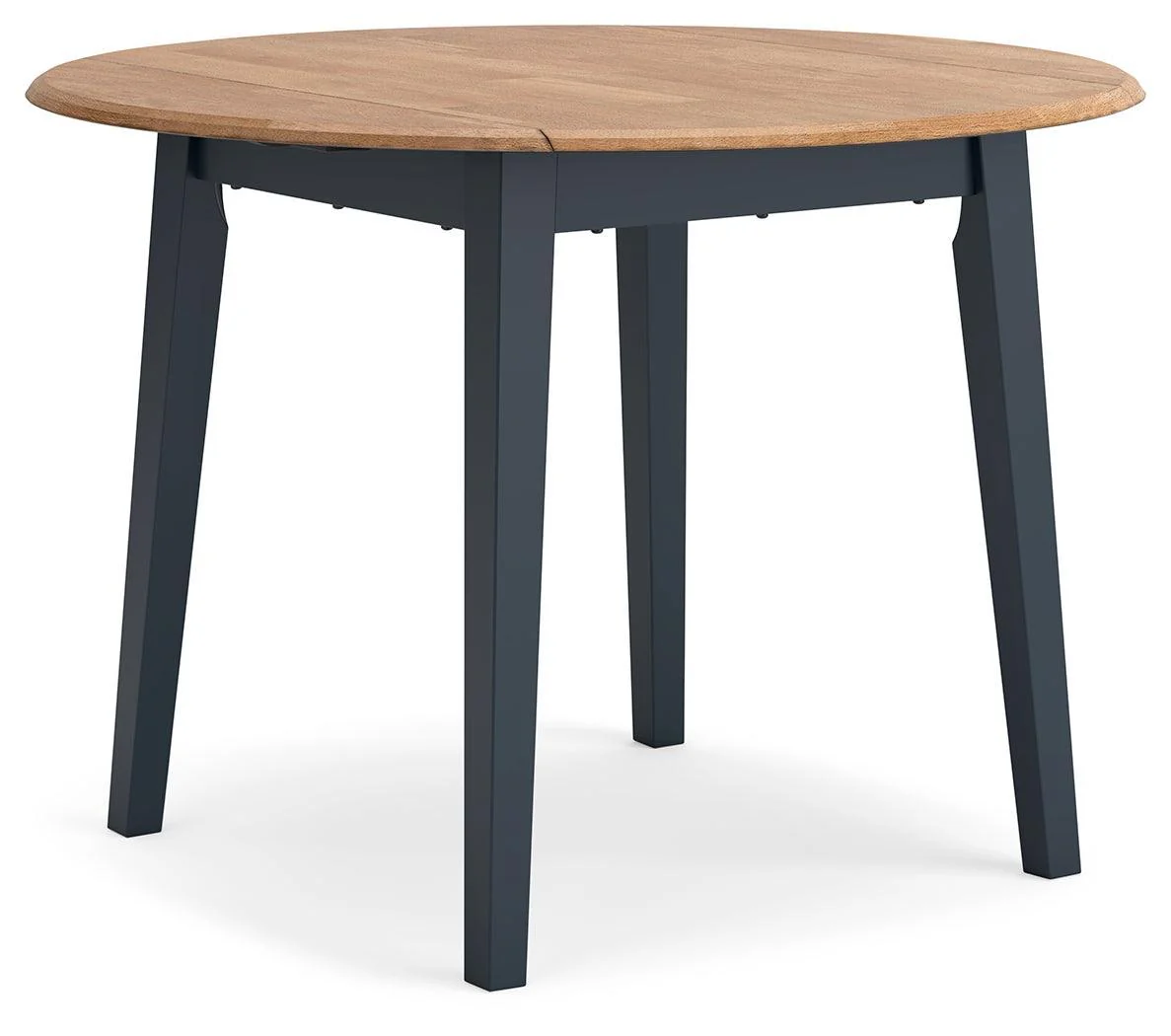 Gesthaven Natural Blue Dining Drop Leaf Table - Image 2