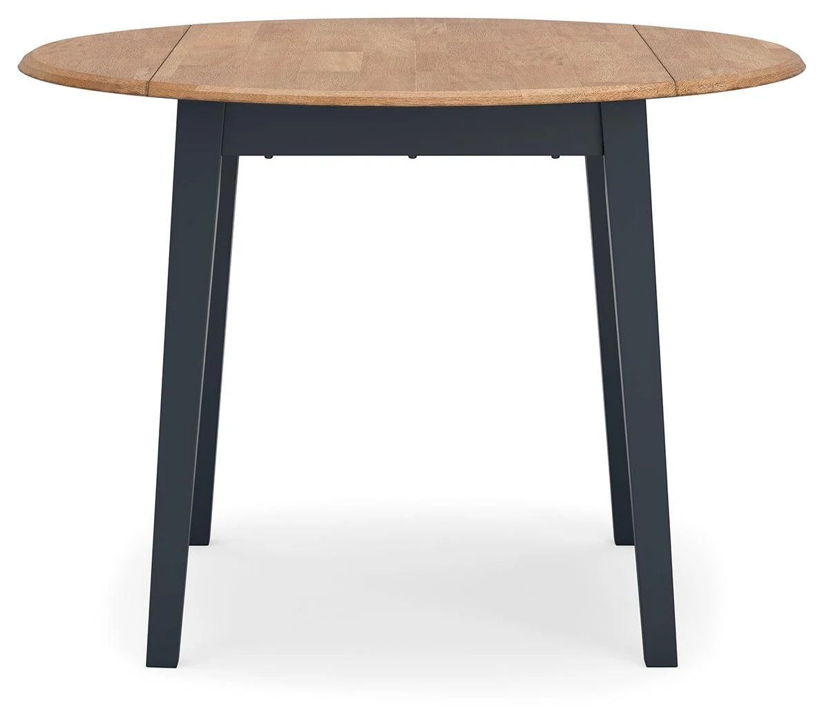 Gesthaven Natural Blue Dining Drop Leaf Table - Image 3