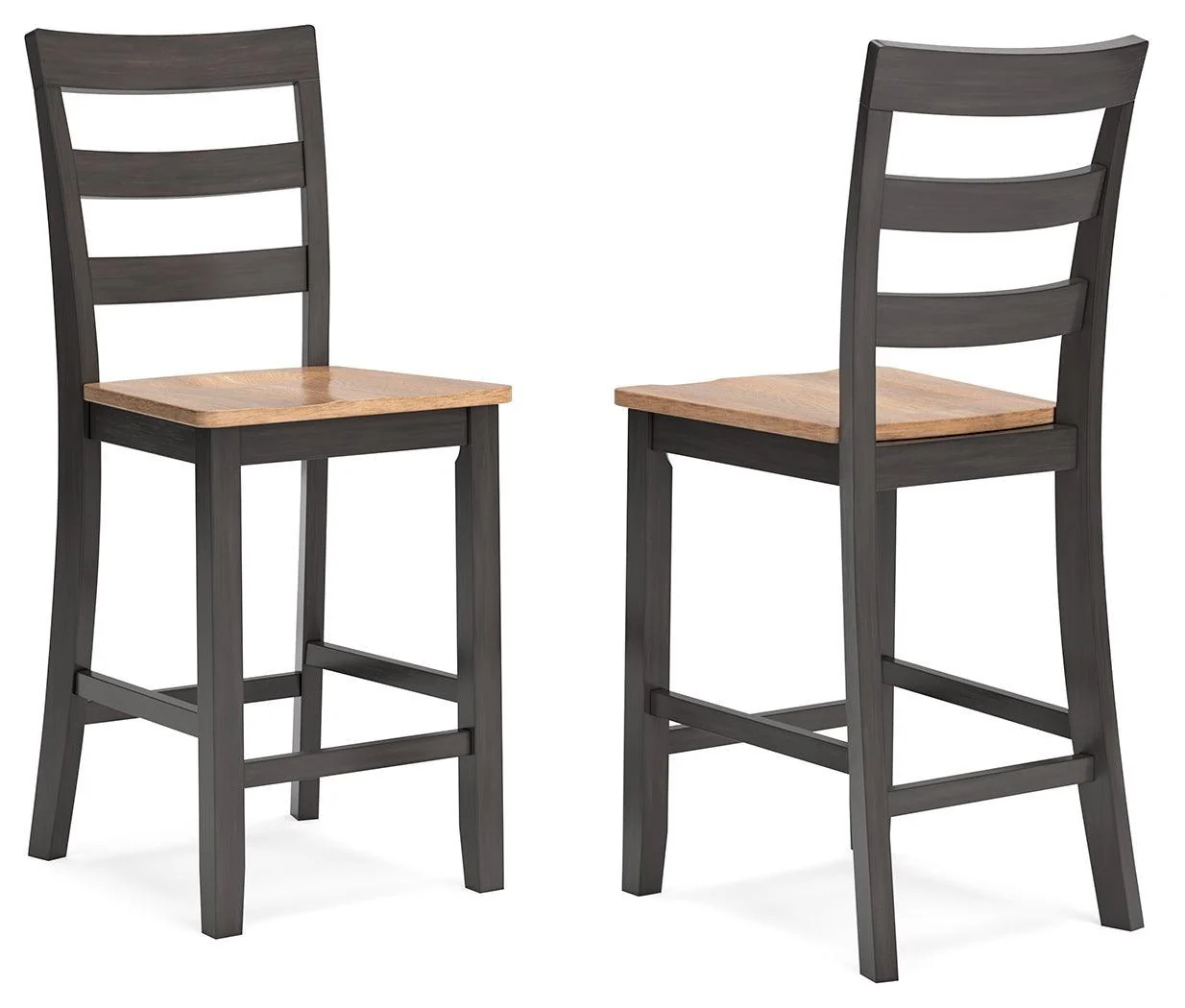 Gesthaven Natural Brown Counter Height Barstool - Image 2