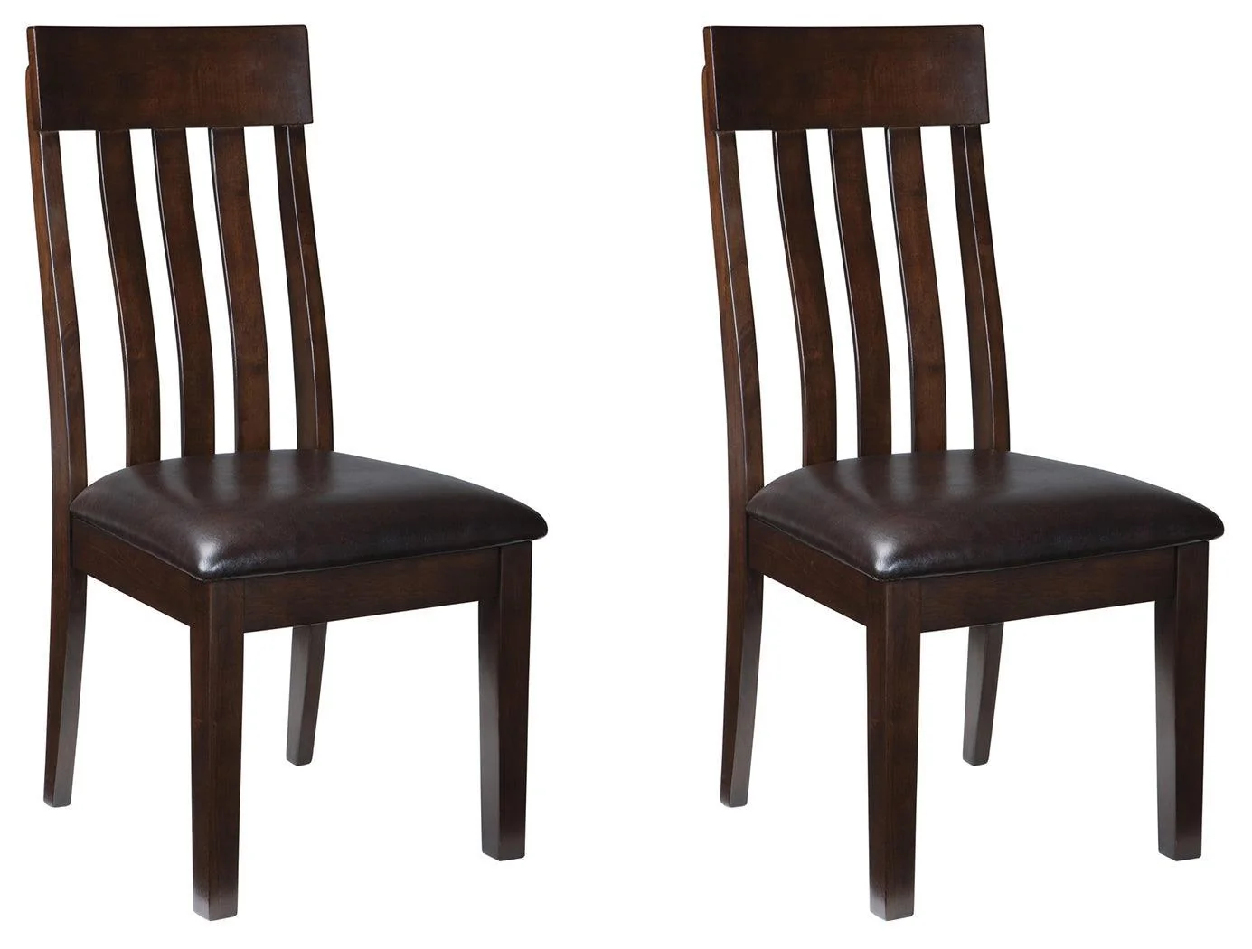 Haddigan Dark Brown 2-Piece Dining Room Chair - Image 1