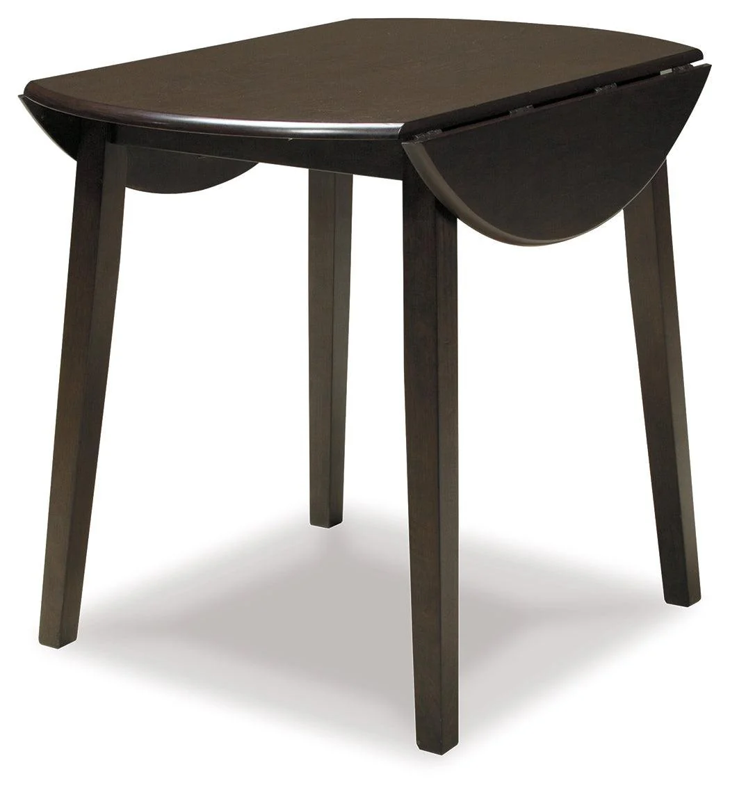 Hammis Dark Brown Circle Dining Room Set - Image 3