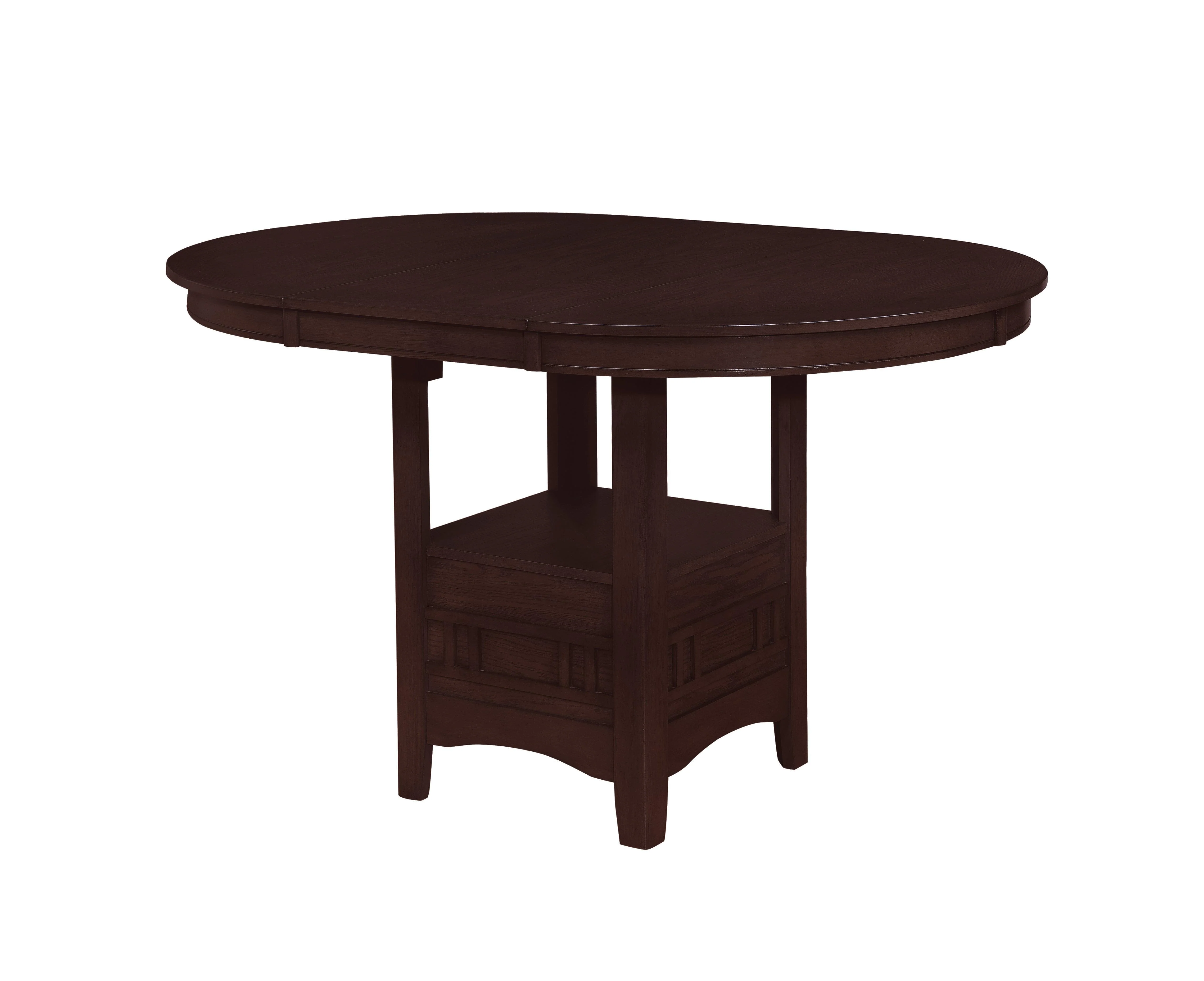 Hartwell Espresso Oval Extendable Counter Height Set - Image 2