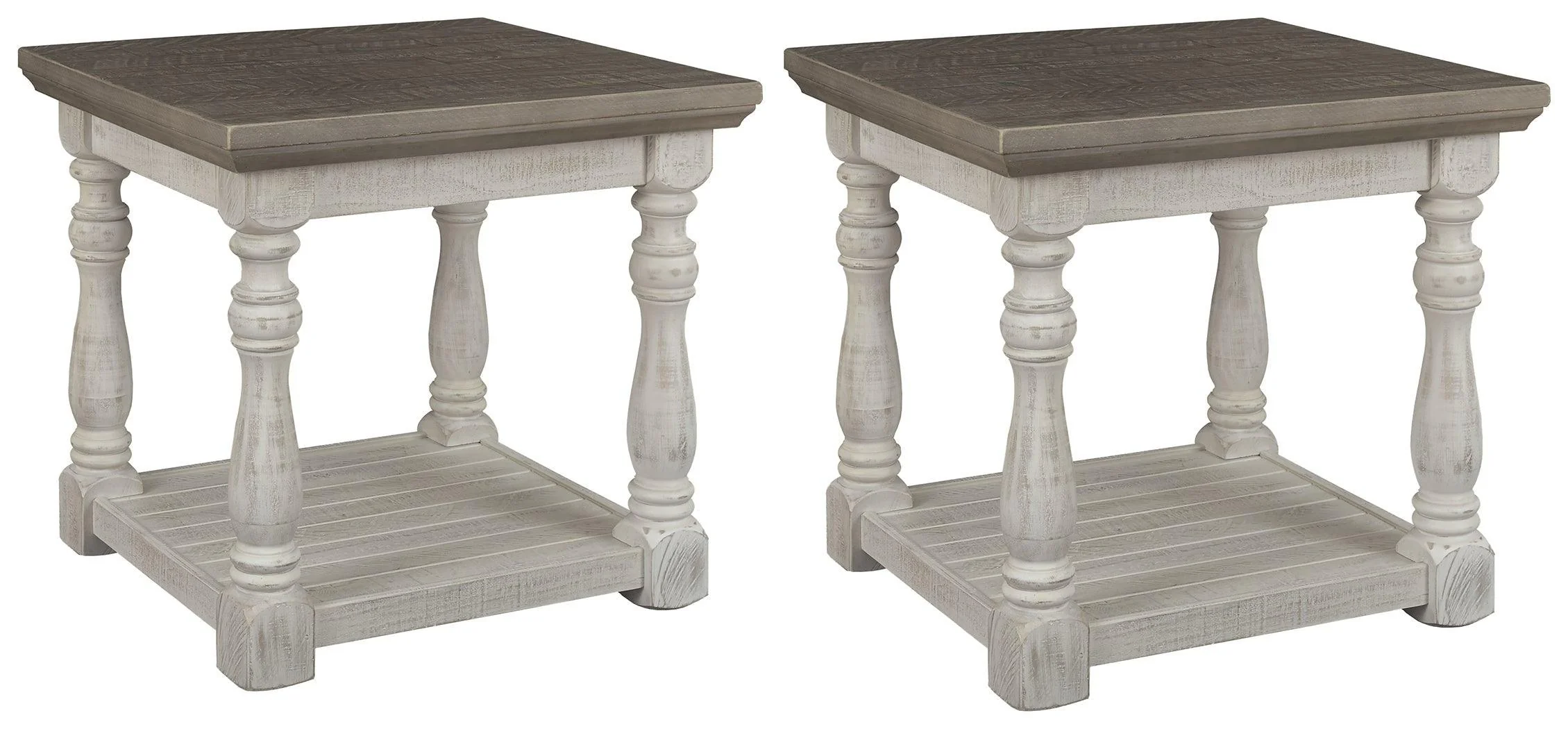 Havalance Gray White 2 End Tables - Image 2