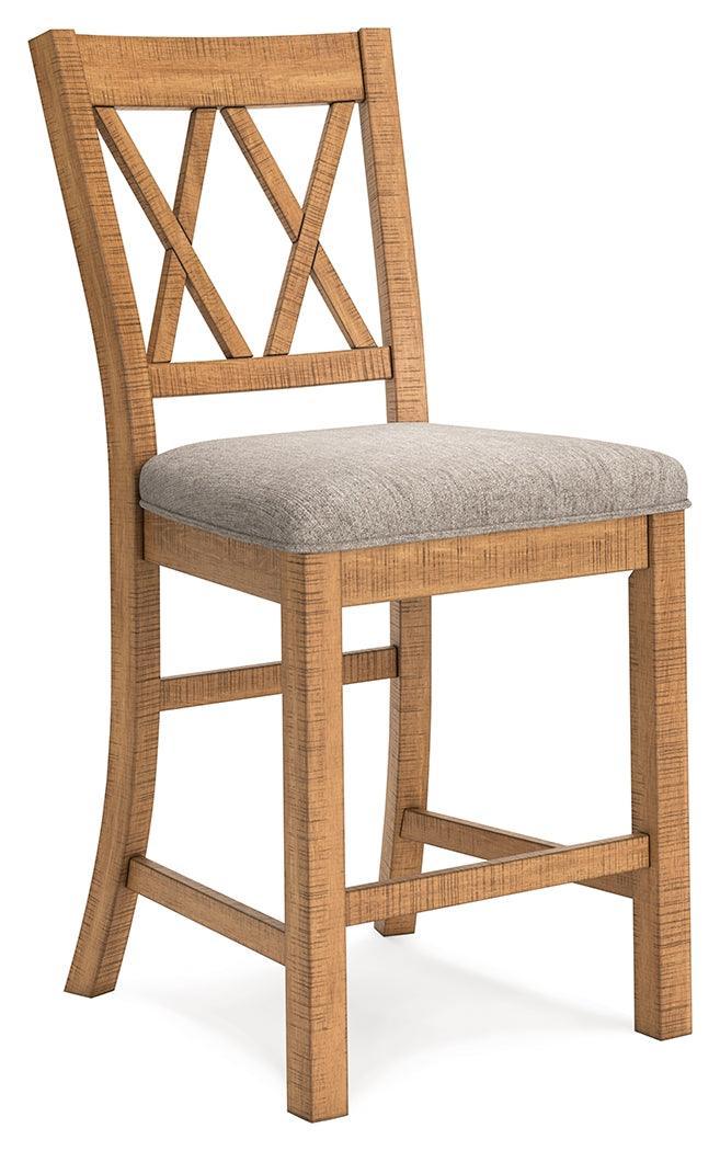 Havonplane Brown Counter Height Dining Table And 4 Barstools - Image 3
