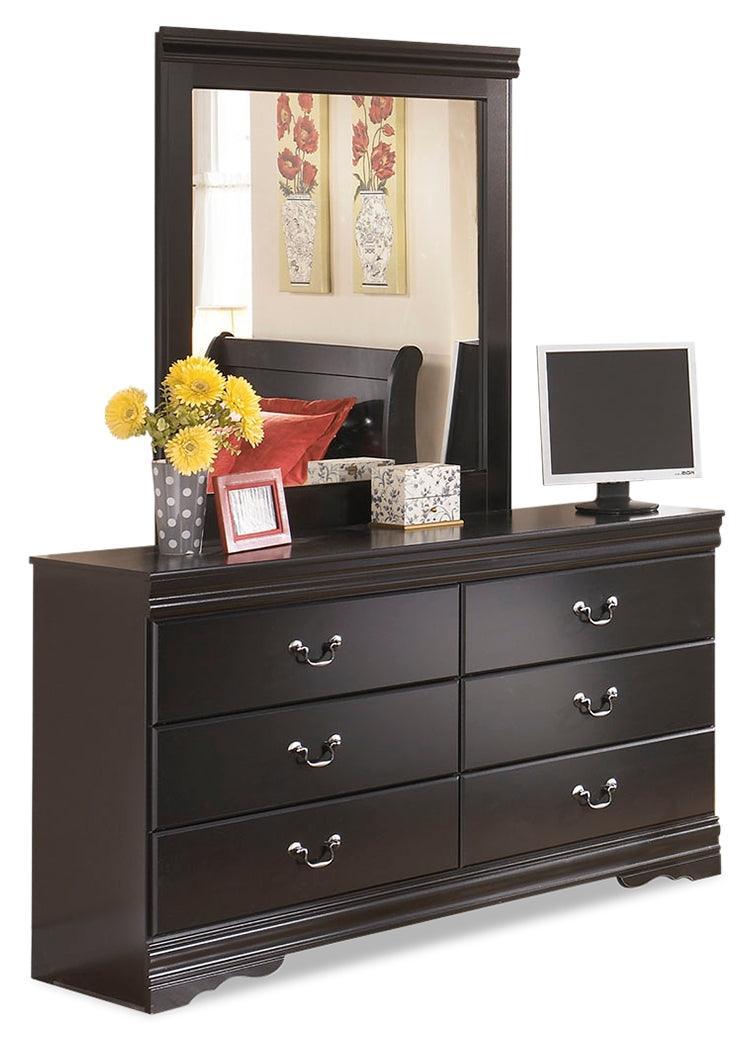 Huey Vineyard Black Sleigh Bedroom Set - Image 3