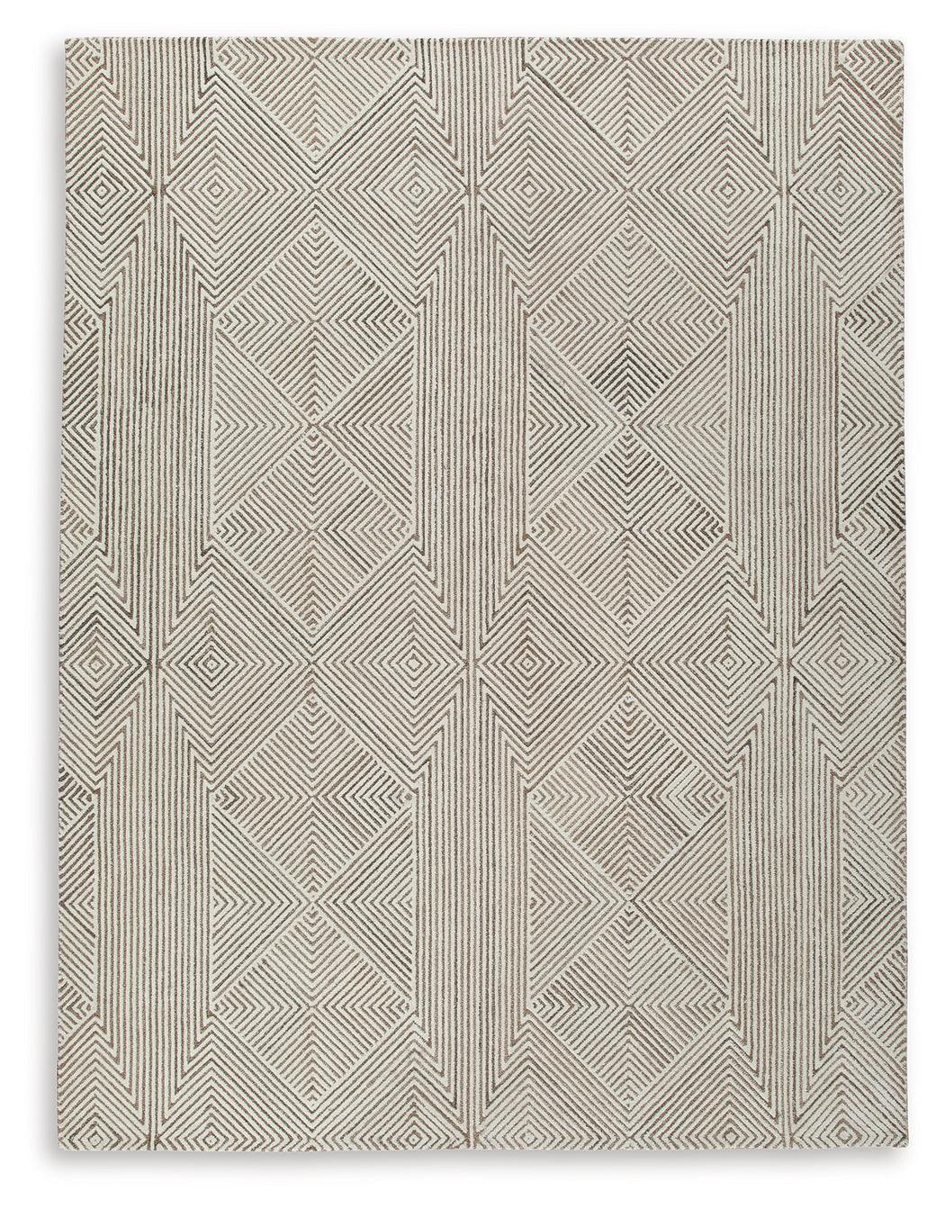 Jadott Beige Brown Large Rug - Image 2