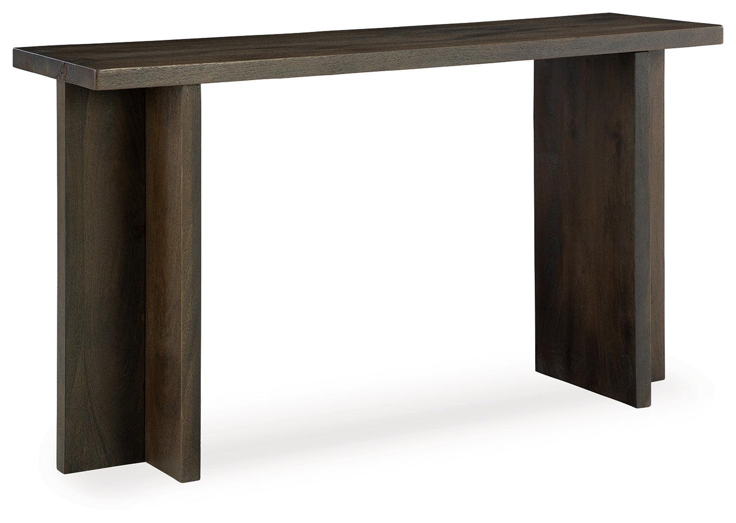 Jalenry Grayish Brown Console Sofa Table - Image 2