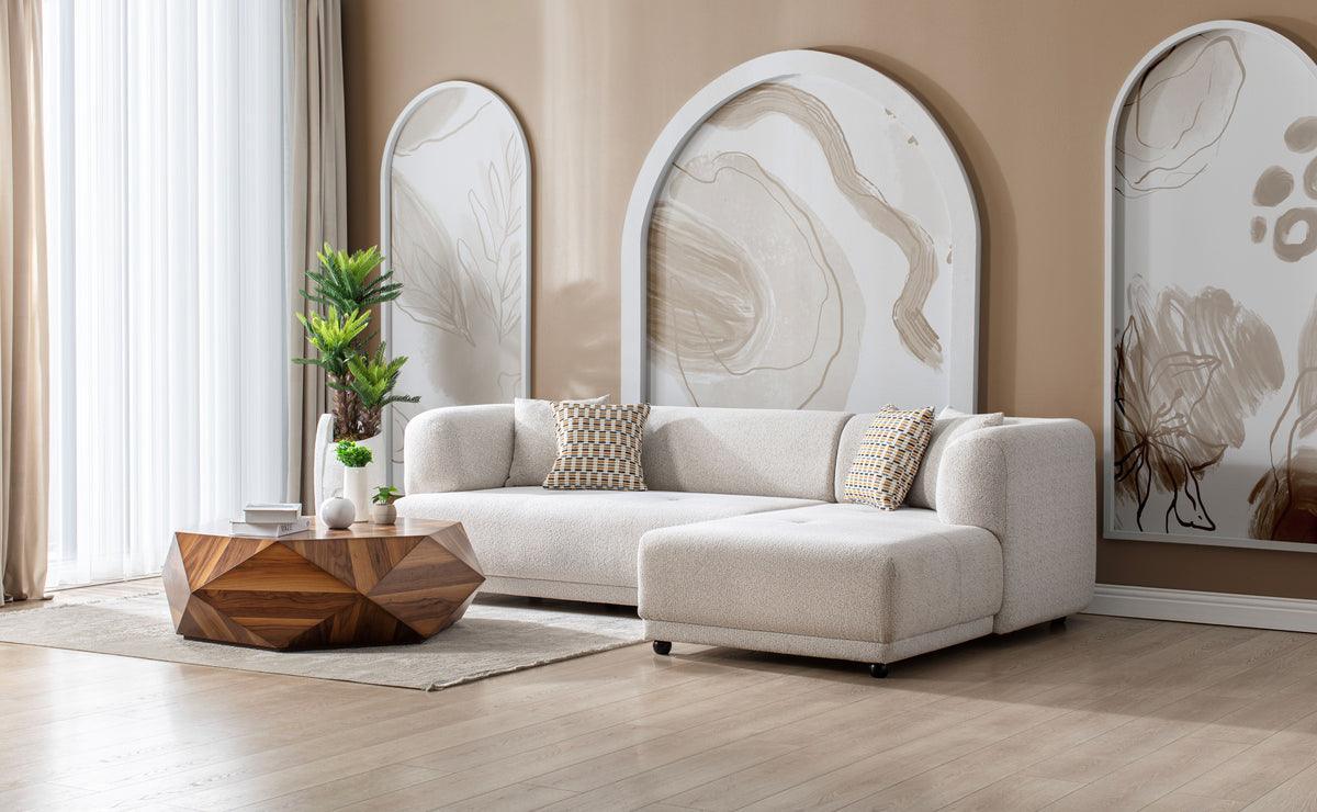 Jenna Ivory 2-Piece RAF Sectional - Image 1