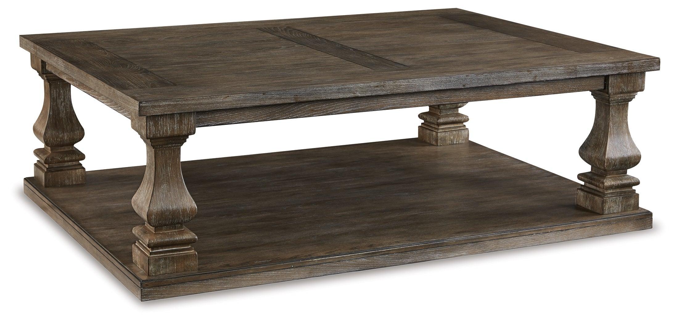 Johnelle Gray Coffee Table With 2 End Tables - Image 3