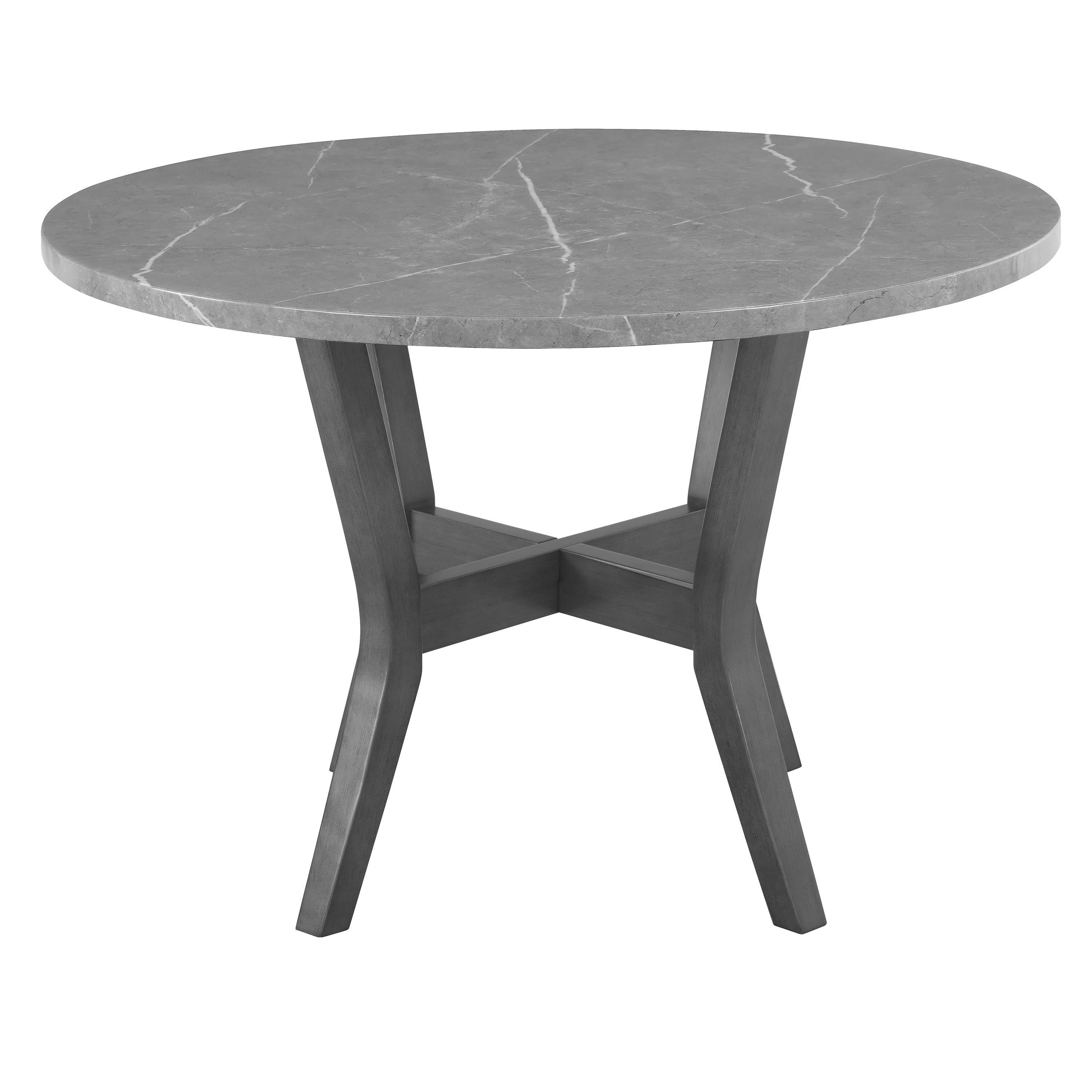 Judson Gray 5 PK Oval Dining Table Set - Image 3