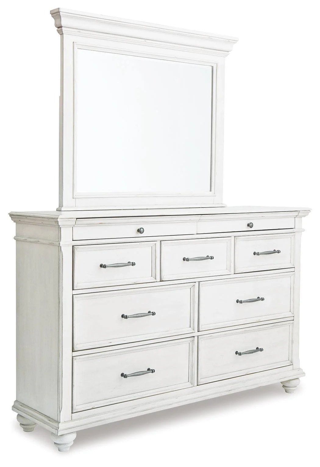 Kanwyn Whitewash Panel Bedroom Set - Image 3