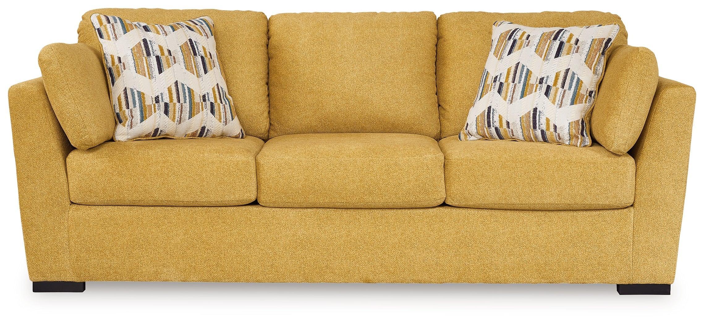 Keerwick Sunflower Chenille Sofa - Image 3