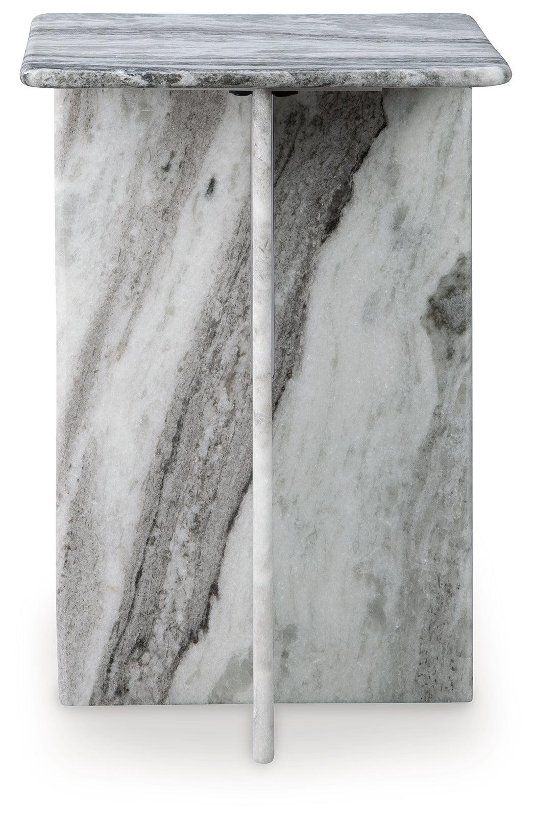 Keithwell Gray Accent Table - Image 3