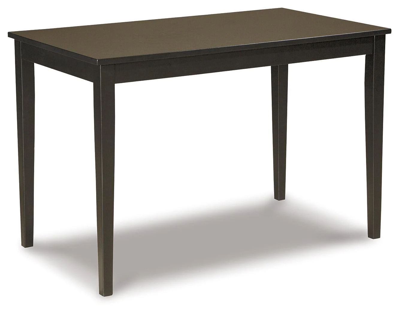 Kimonte Dark Brown Rectangular Dining Room Set - Image 3