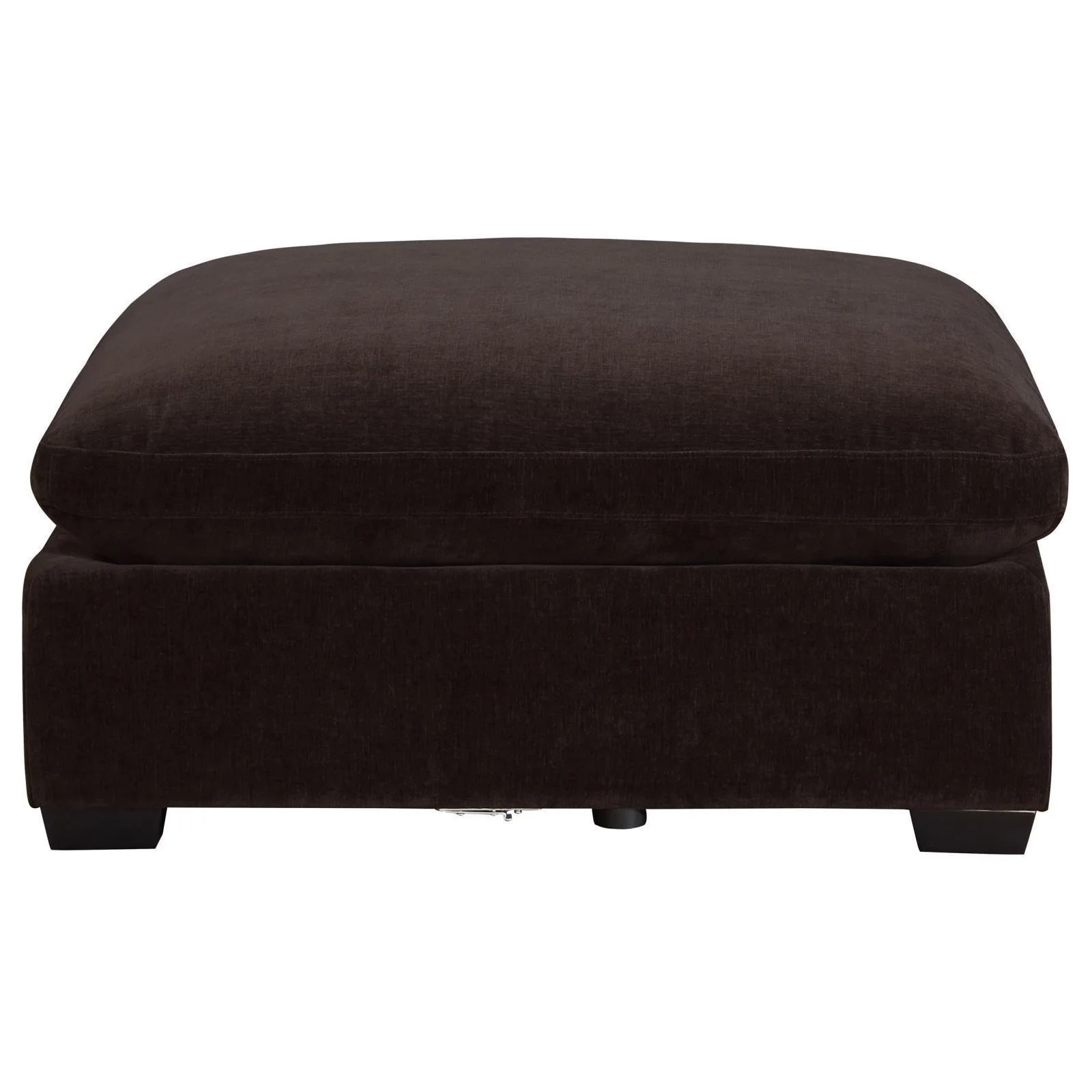 Lakeview Upholstered Ottoman Dark Chocolate - Image 2