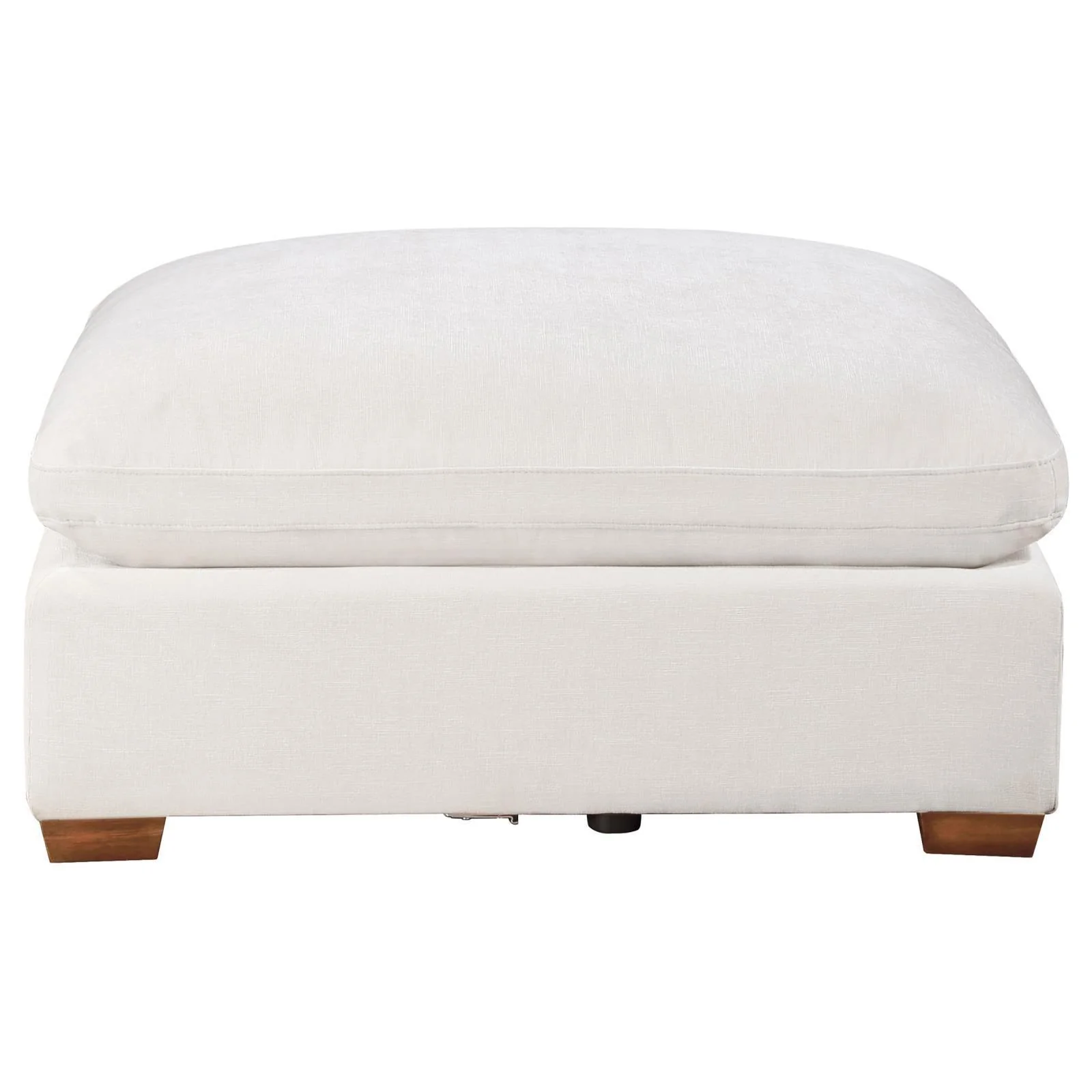Lakeview Upholstered Ottoman Ivory - Image 2