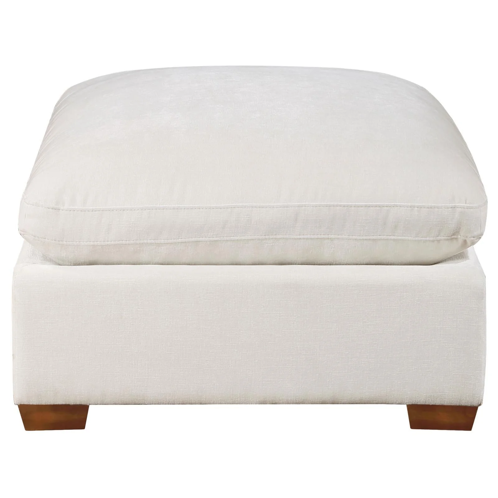 Lakeview Upholstered Ottoman Ivory - Image 3