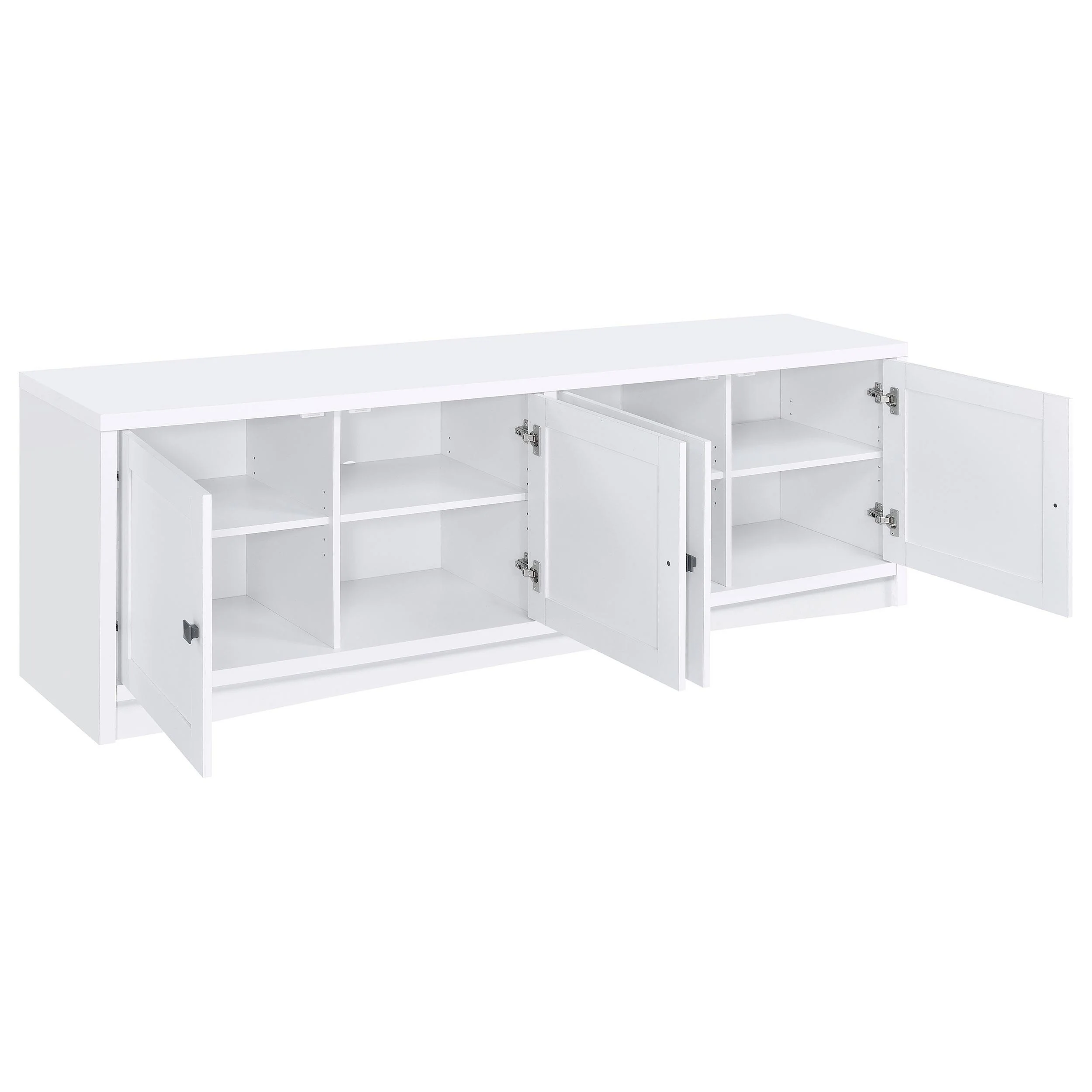 Laughlin 3-Piece Entertainment Center With Gunmetal - Image 3