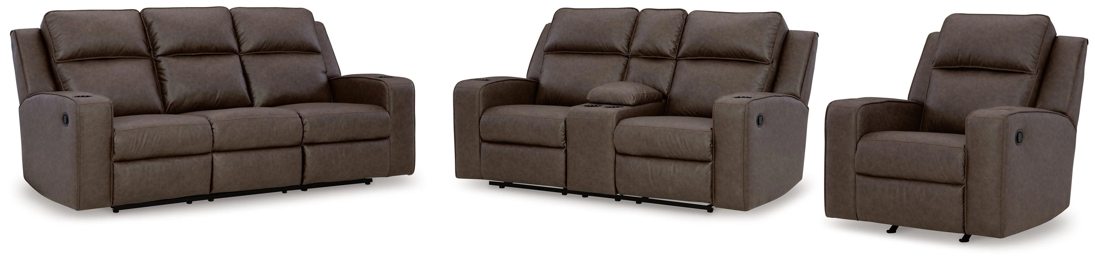 Lavenhorne Granite Sofa Loveseat And Recliner - Image 2