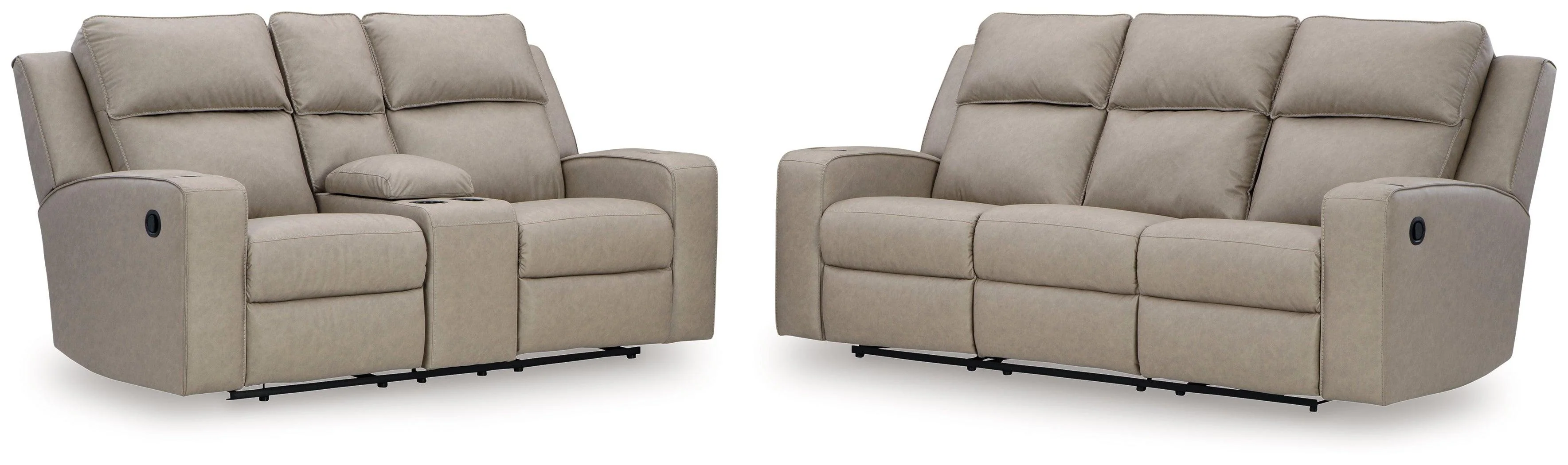 Lavenhorne Pebble Sofa And Loveseat - Image 2