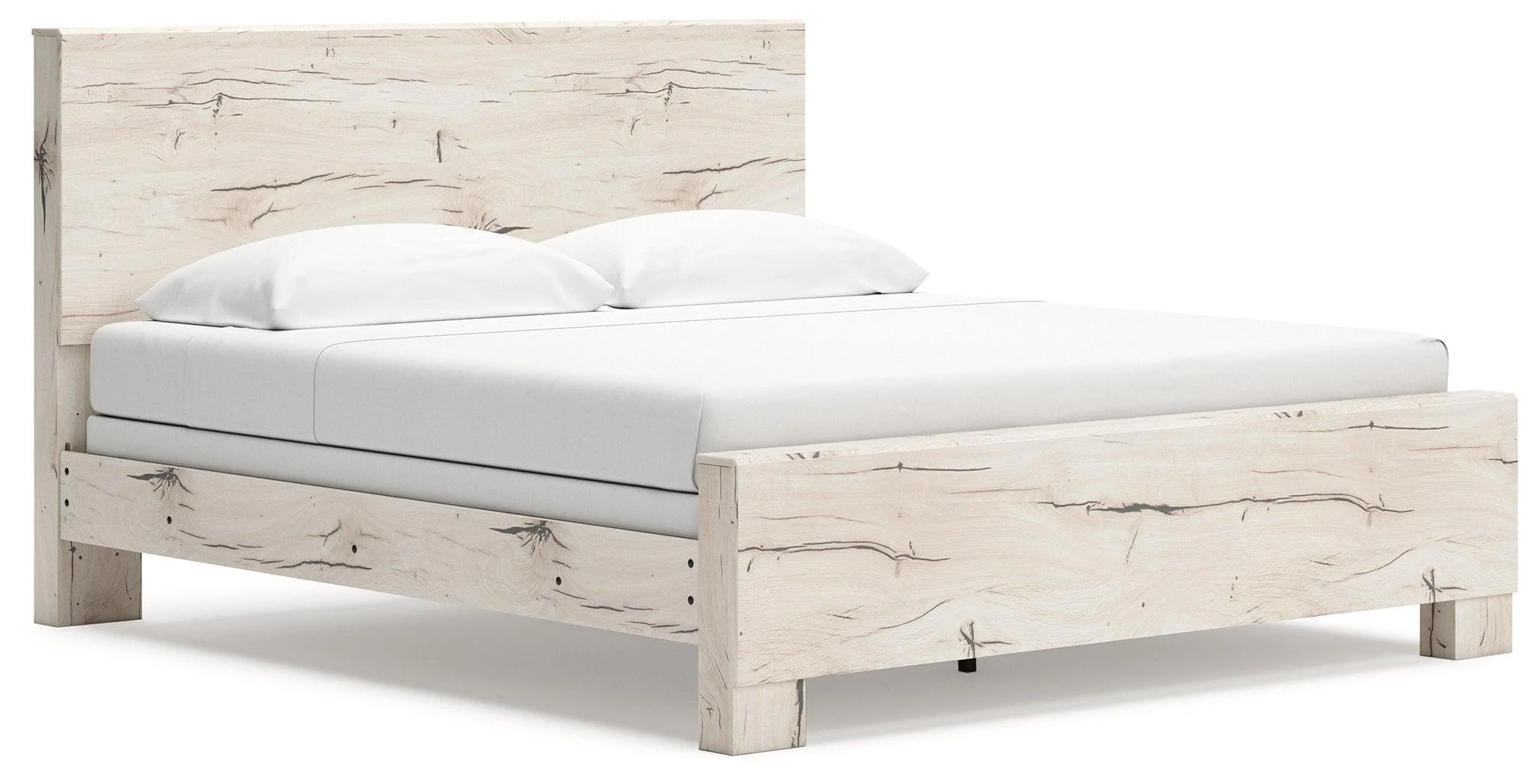 Lawroy Light Natural King Panel Bed - Image 2