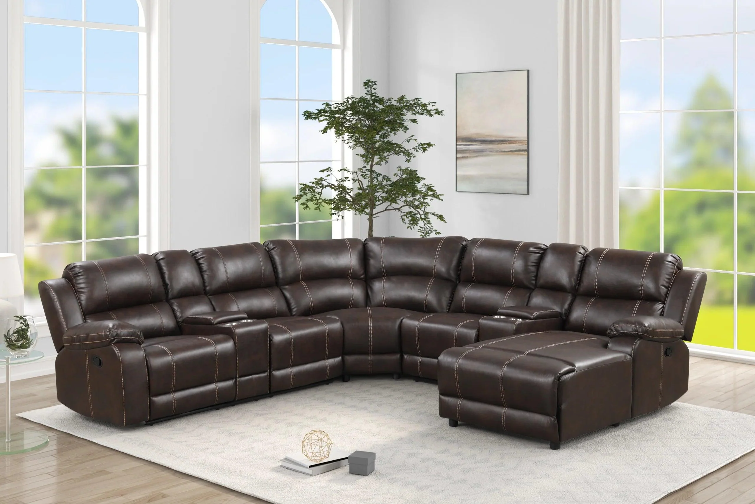 Lionel Oversized Reclining Sectional - Image 2