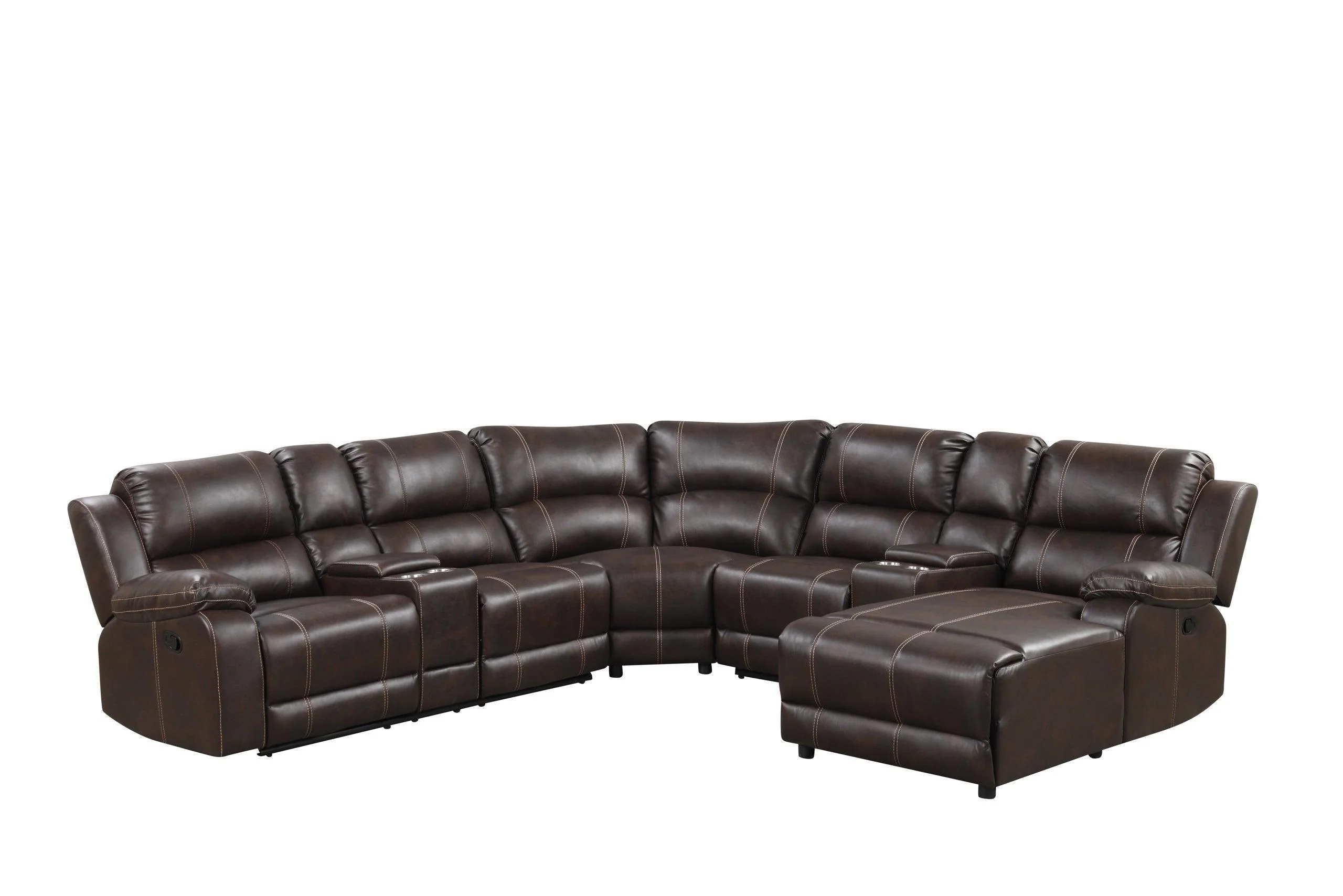 Lionel Oversized Reclining Sectional - Image 3
