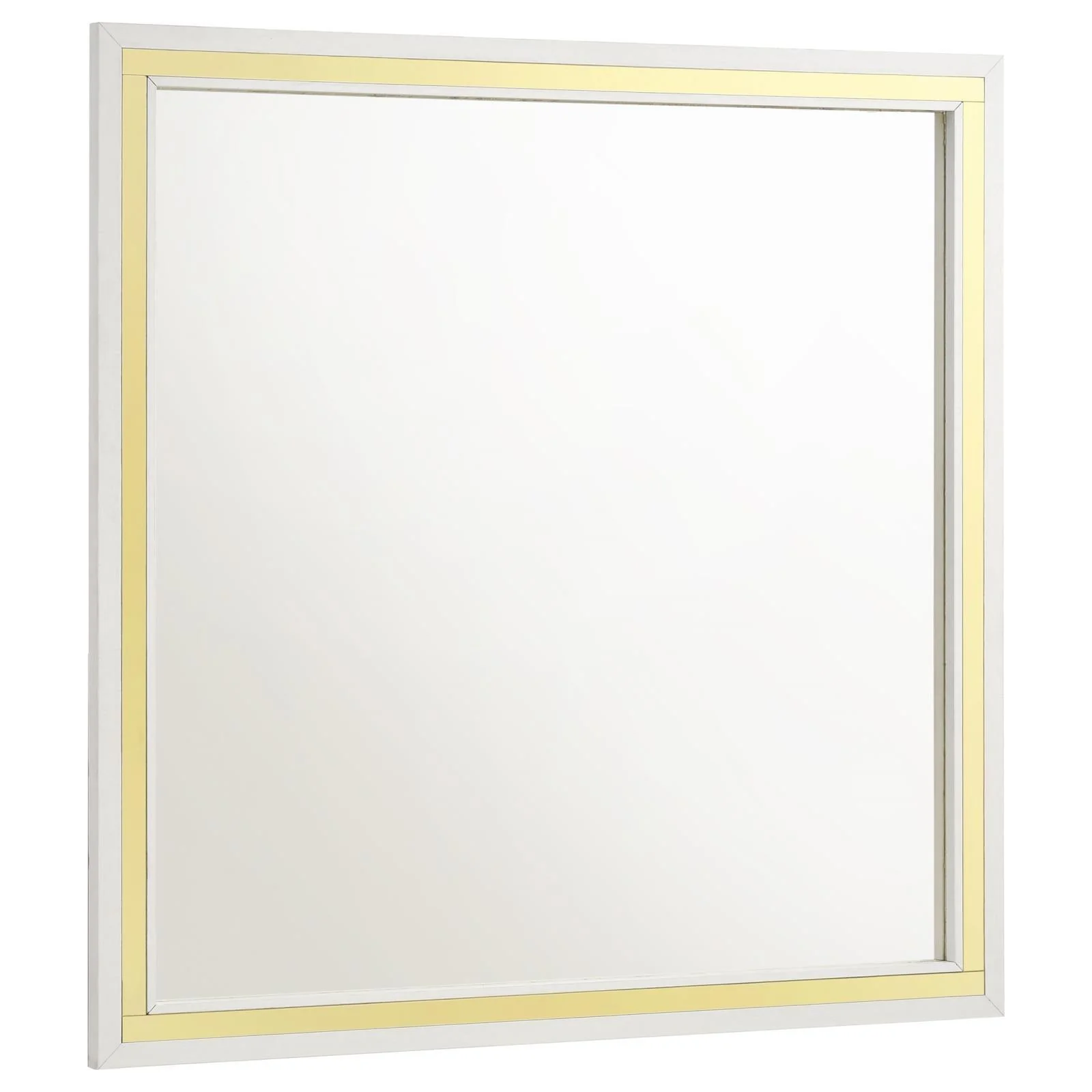 Lucia Dresser Mirror White - Image 1