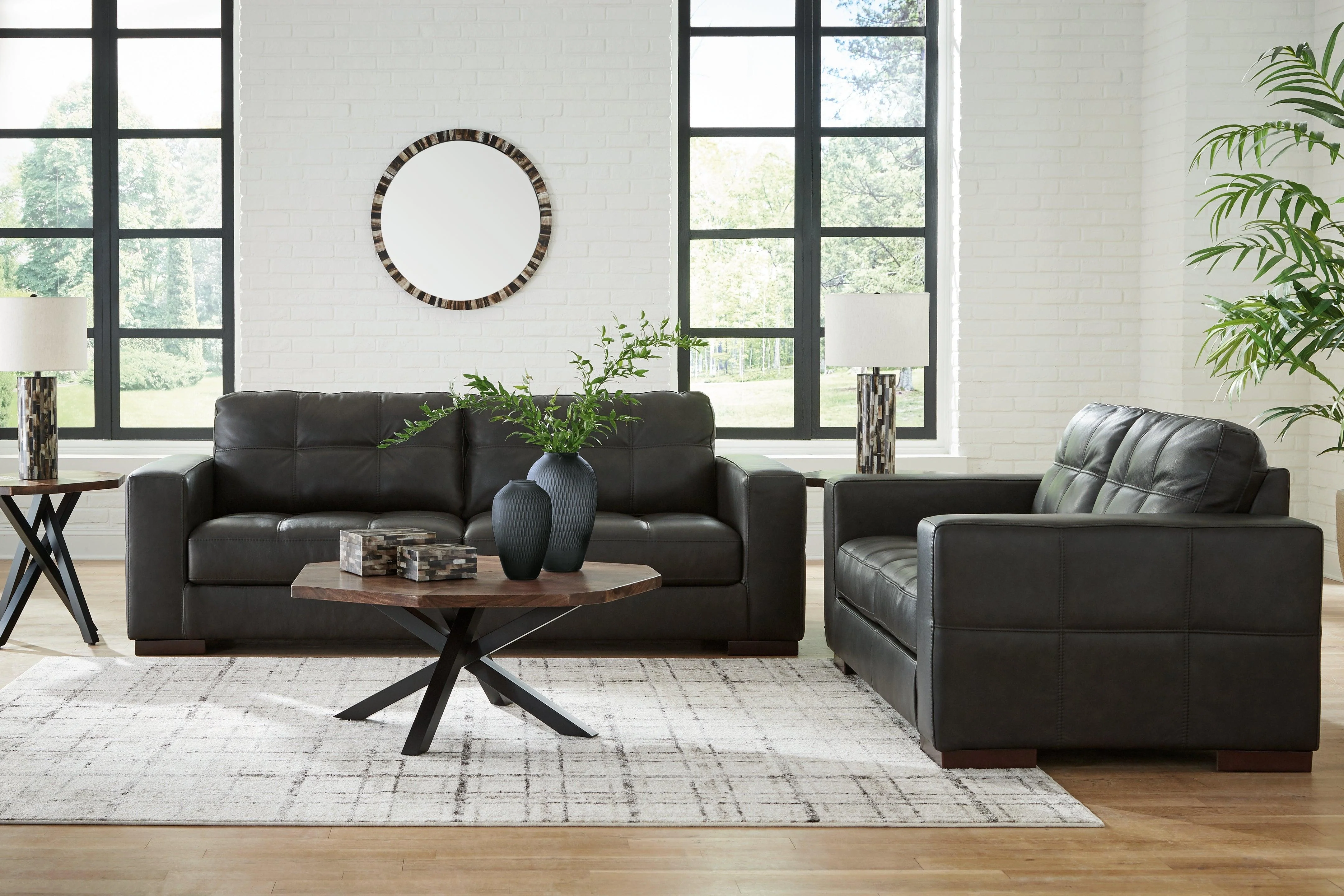 Luigi Thunder Sofa And Loveseat - Image 2