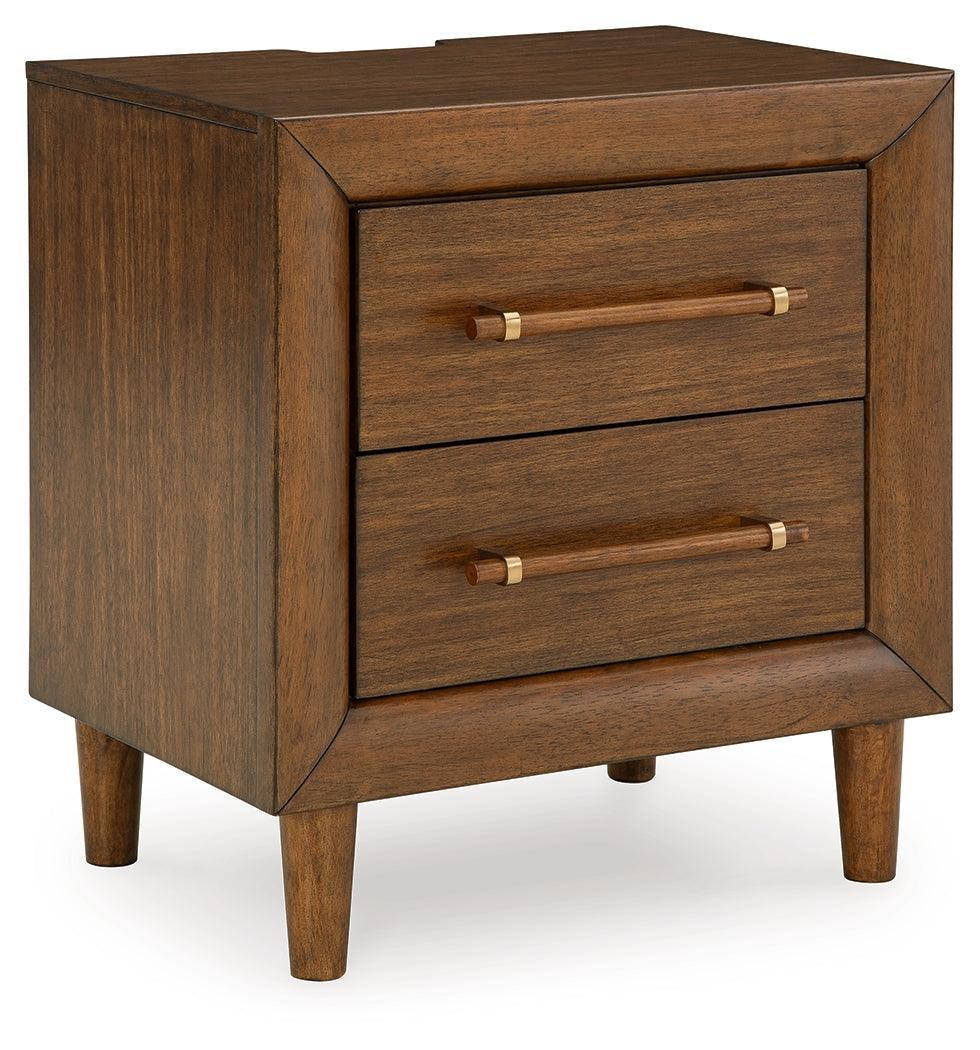 Lyncott Brown Nightstand - Image 2