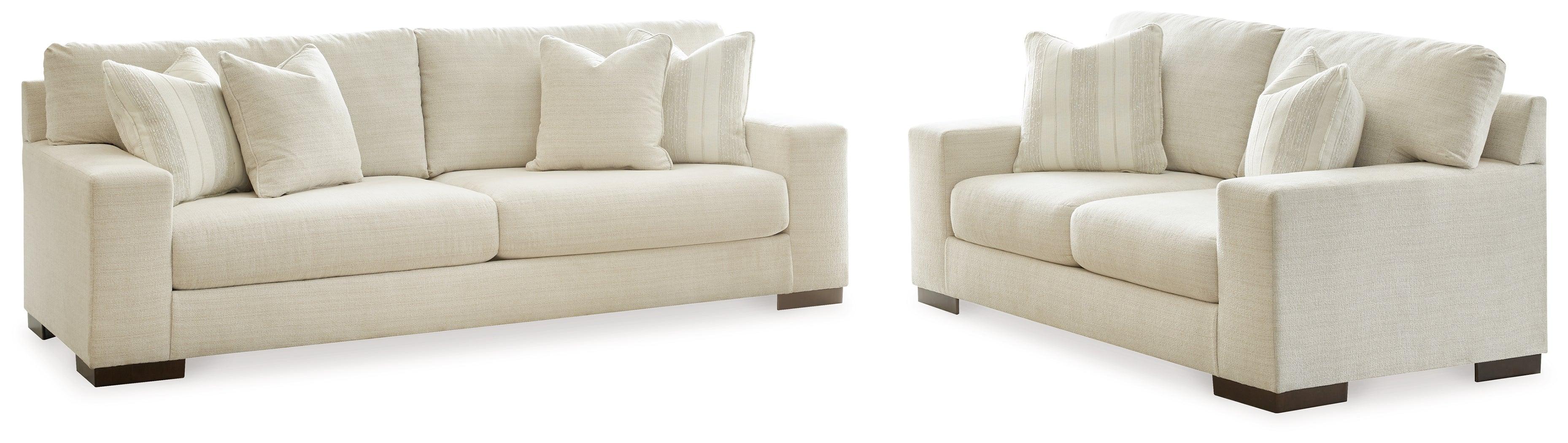 Maggie Birch Sofa And Loveseat - Image 2