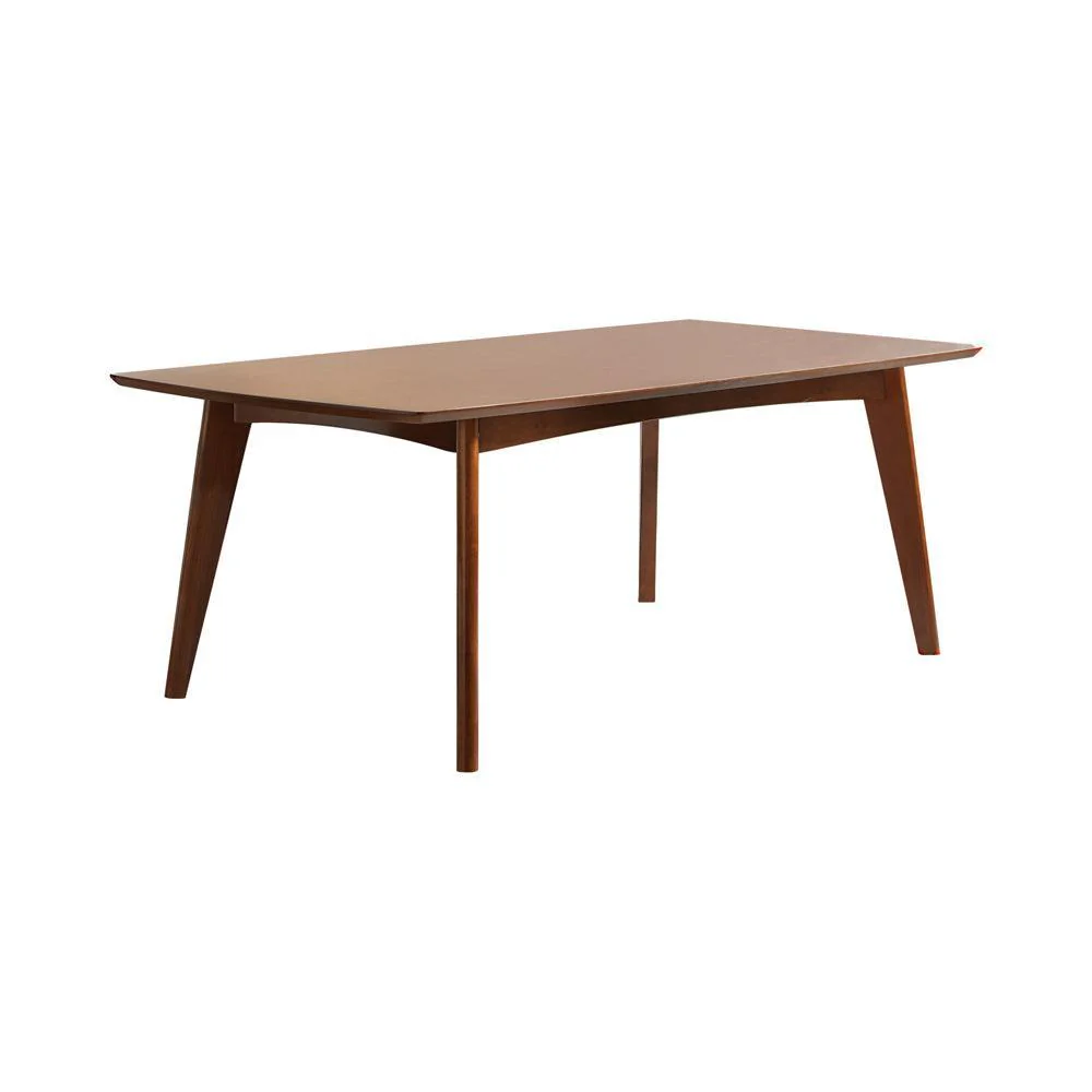 Malone Dark Walnut Rectangular Dining Room Set - Image 2