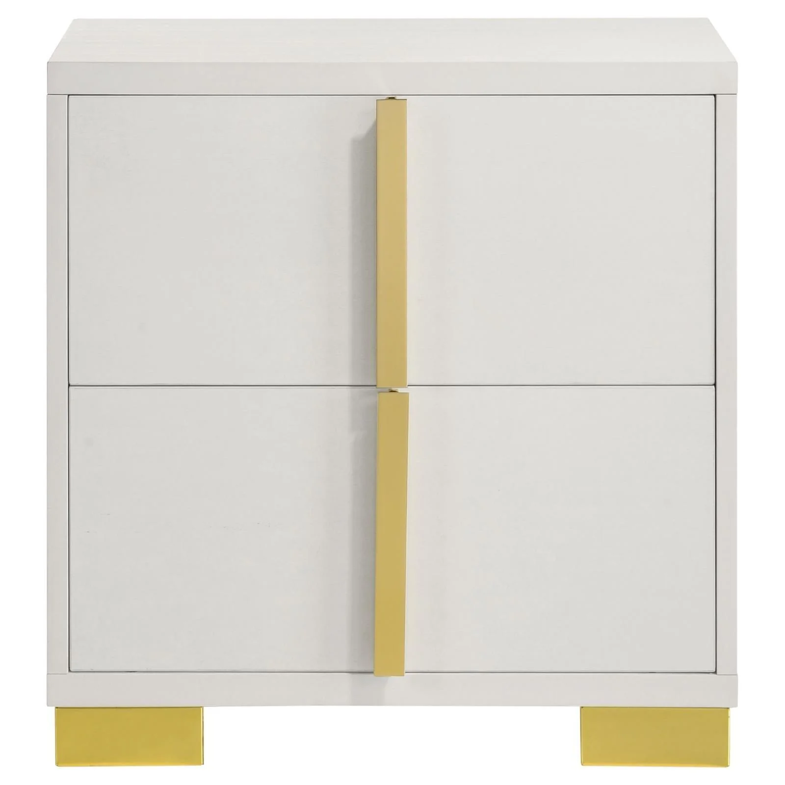 Marceline 2 Drawer Nightstand White - Image 3