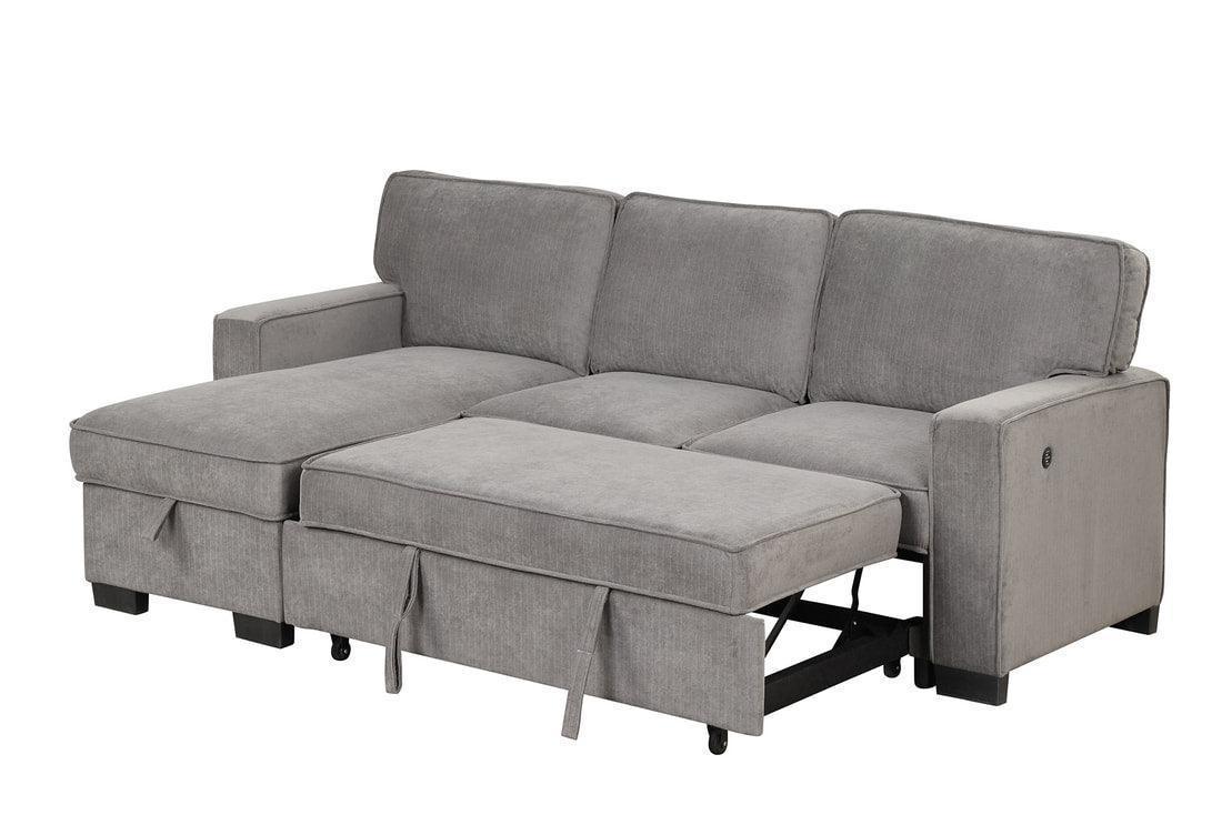 Marcos Sectional With Pull-out Bed - Image 2