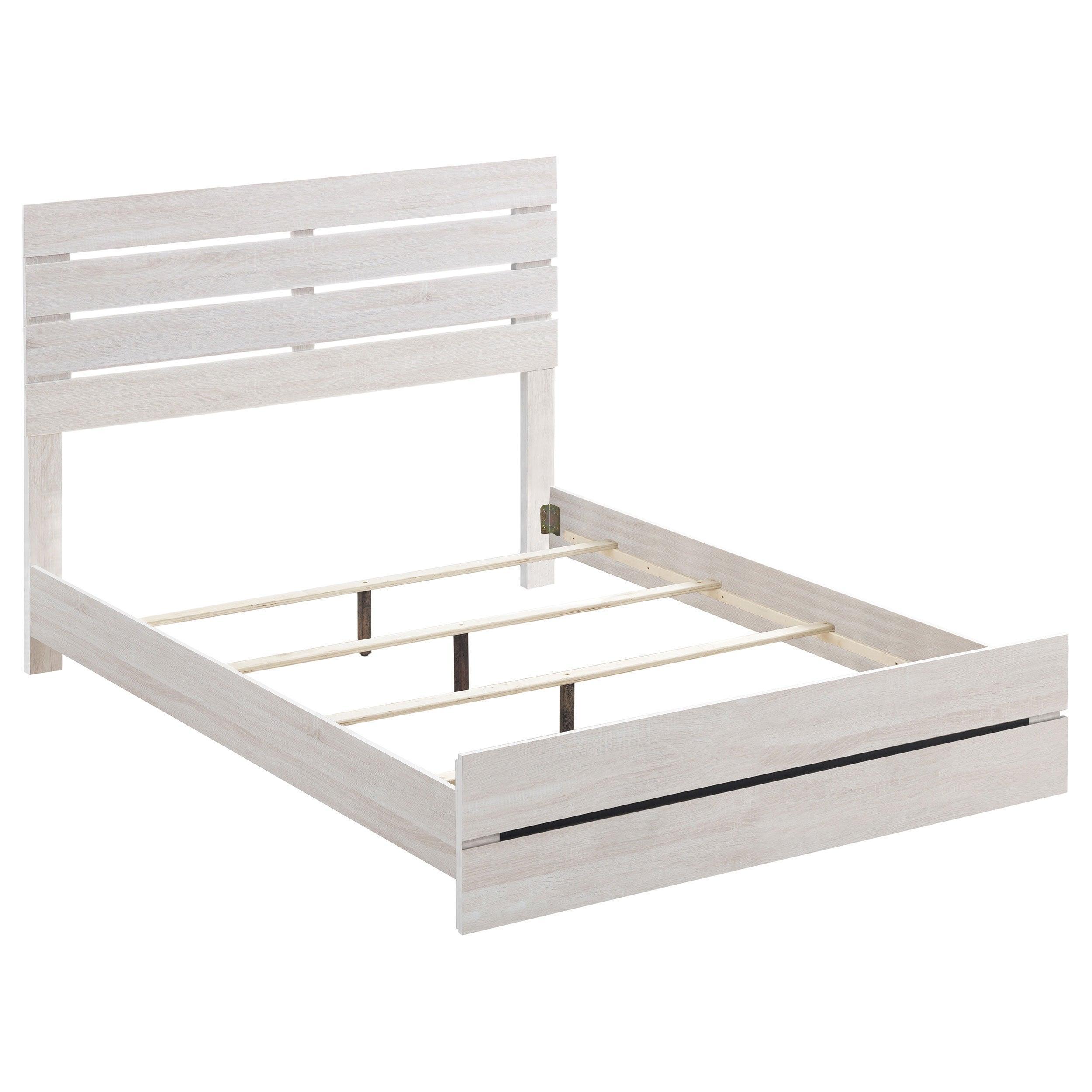 Marion Coastal White Panel Bedroom Set - Image 3