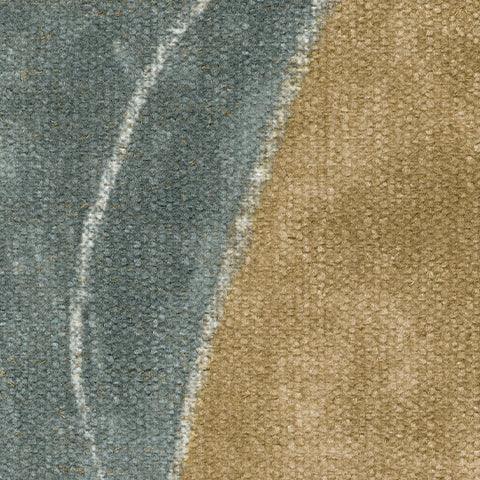 Maxon Place Navy Chenille Oversized Swivel Accent Chair - Image 3