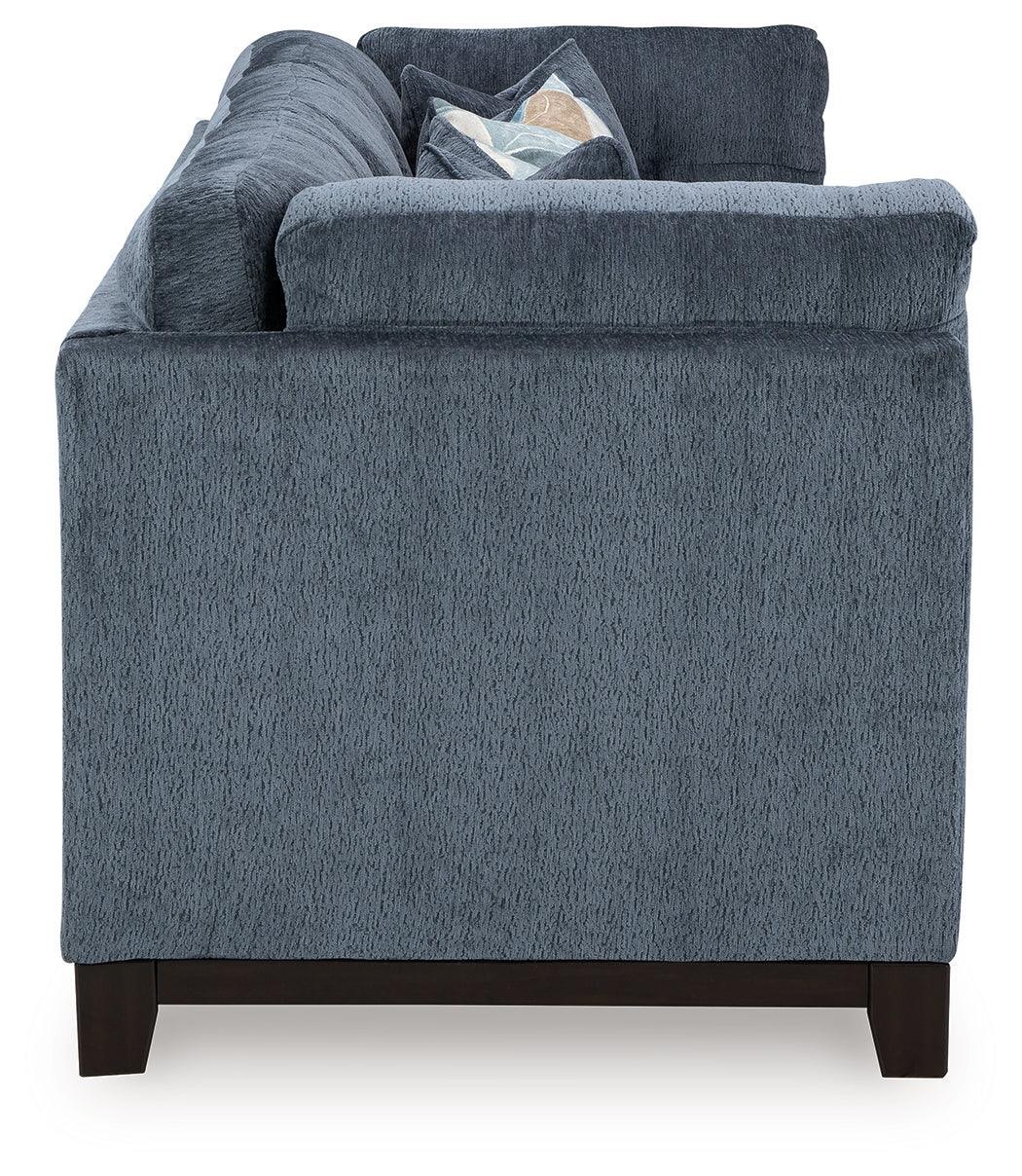 Maxon Place Navy Chenille Sofa - Image 3
